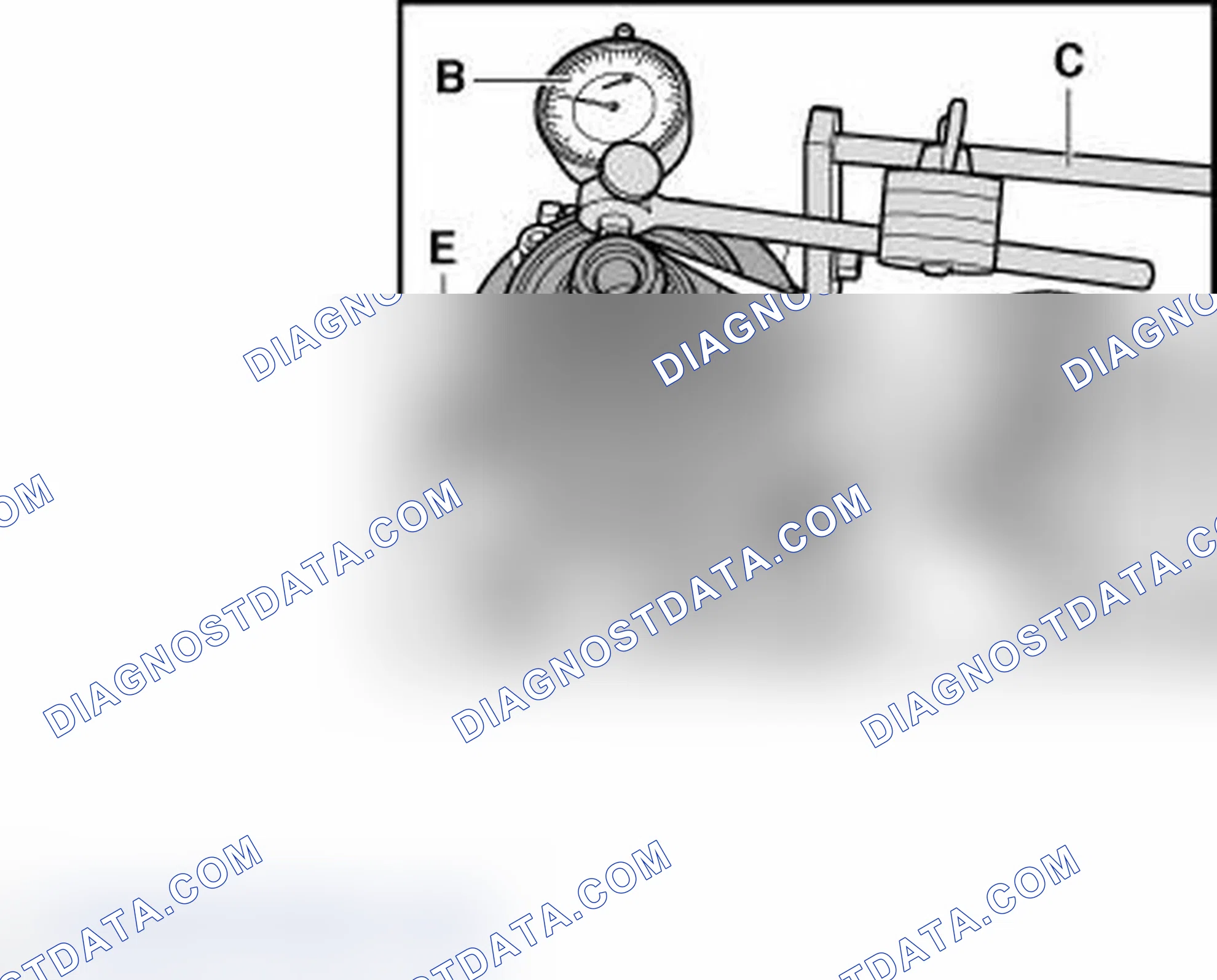 Scheme 294: DRIVE PLATE WITH OVERLOAD PROTECTION, CHECKING RUN-OUT AND ADJUSTING