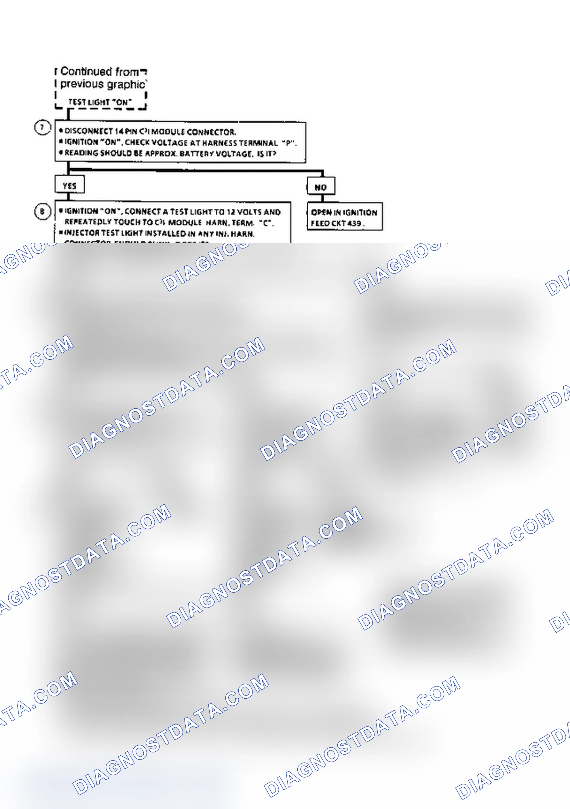 Scheme 59: Chart A3 (2 of 3), Cranks But Won't Run (3.0L, VIN L)