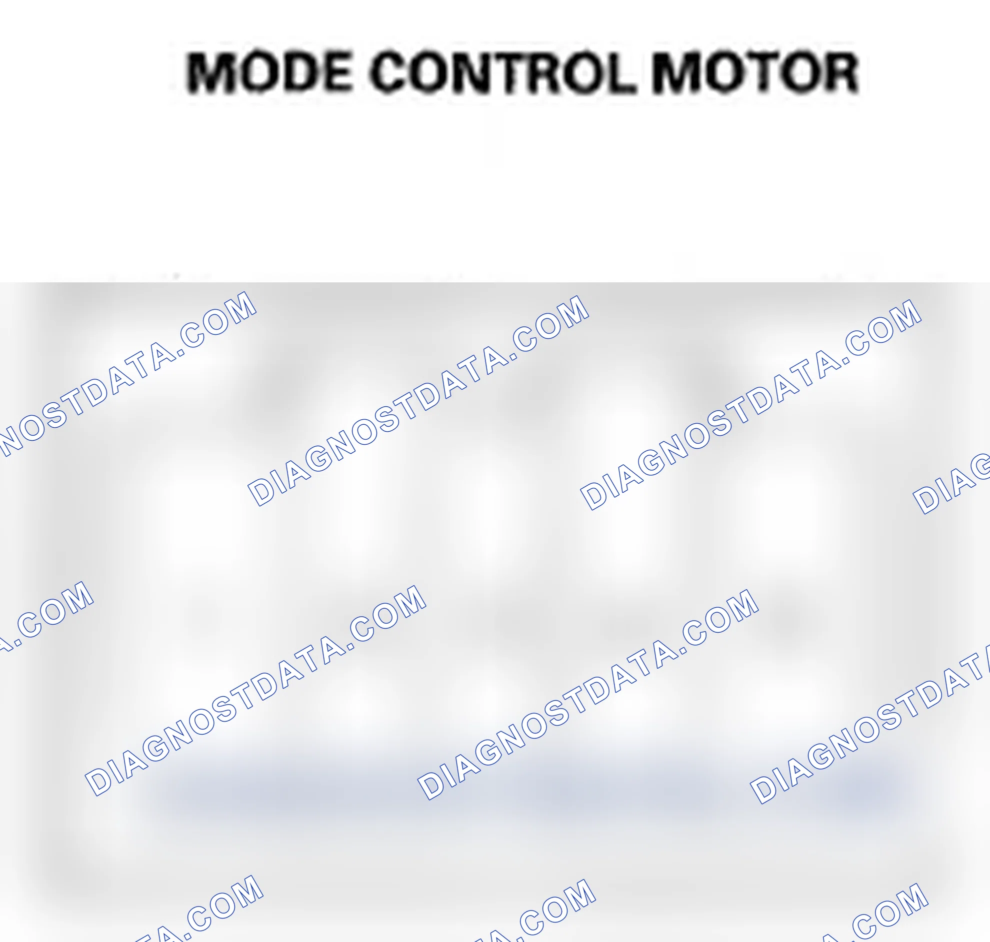 Scheme 108: Mode Control Motor Test