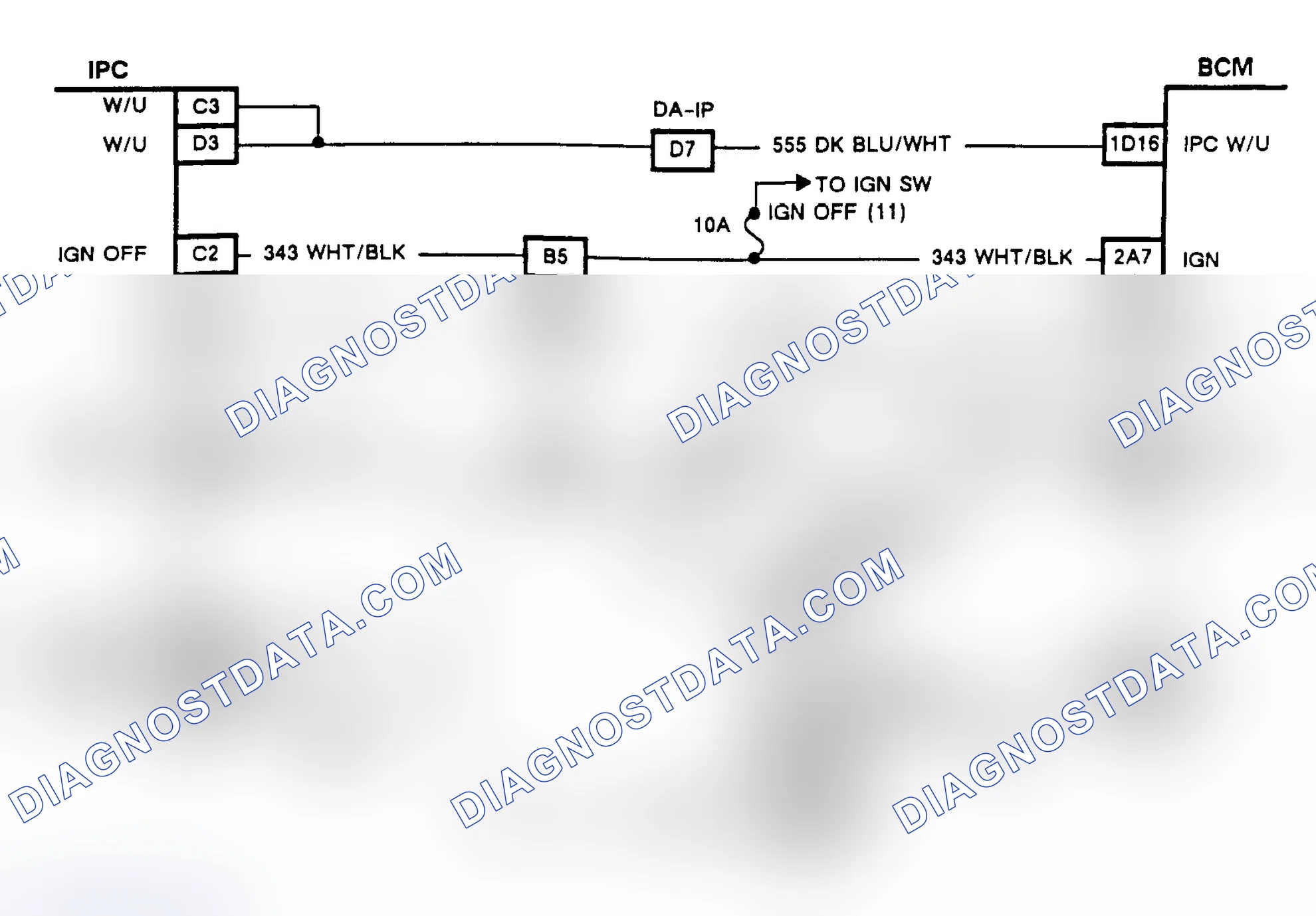 Scheme 96: CHART A, LOSS OF IPC DISPLAY (CRT EQUIPPED TORONADO & TROFEO)