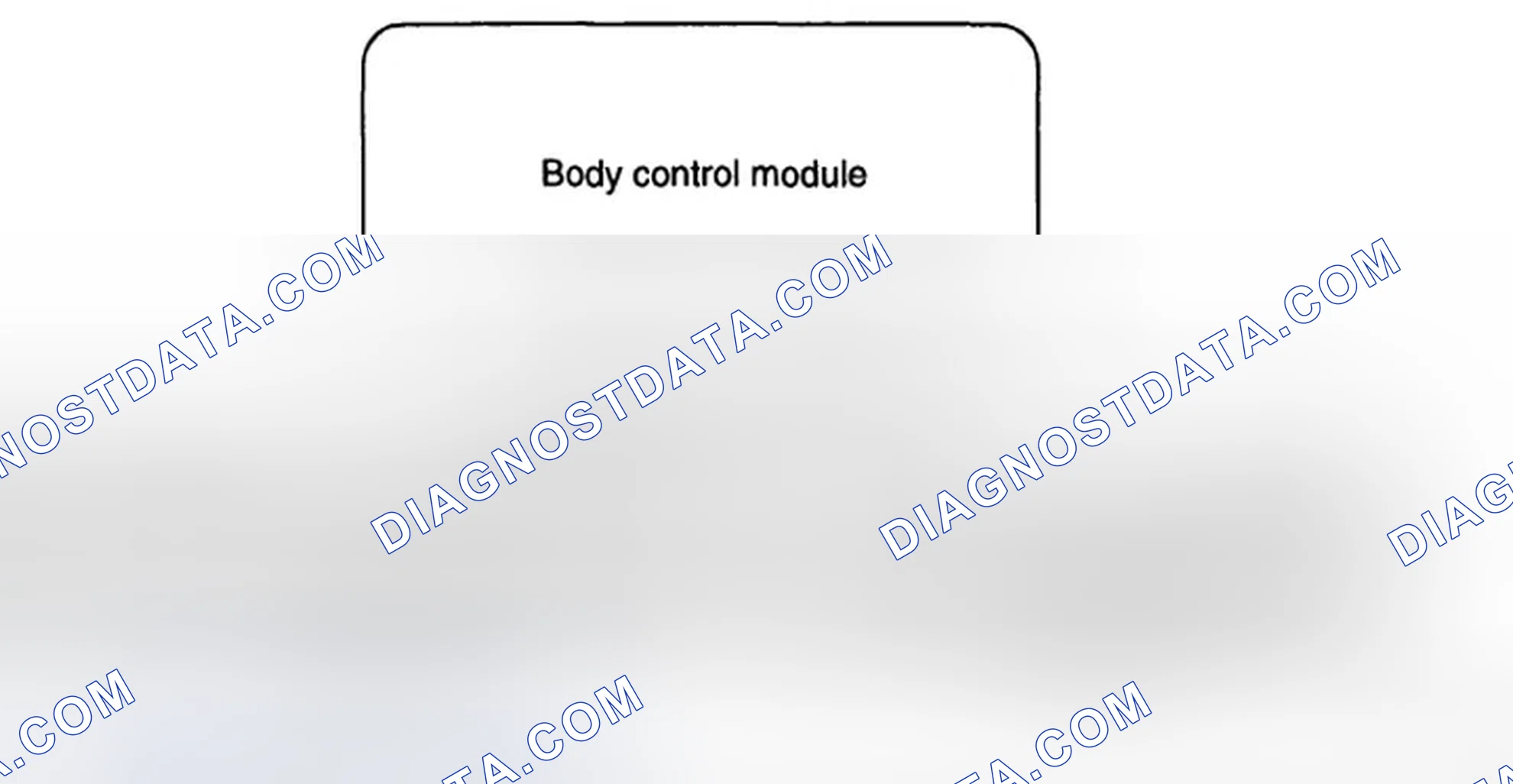 Scheme 3: BCM CONNECTOR TERMINALS
