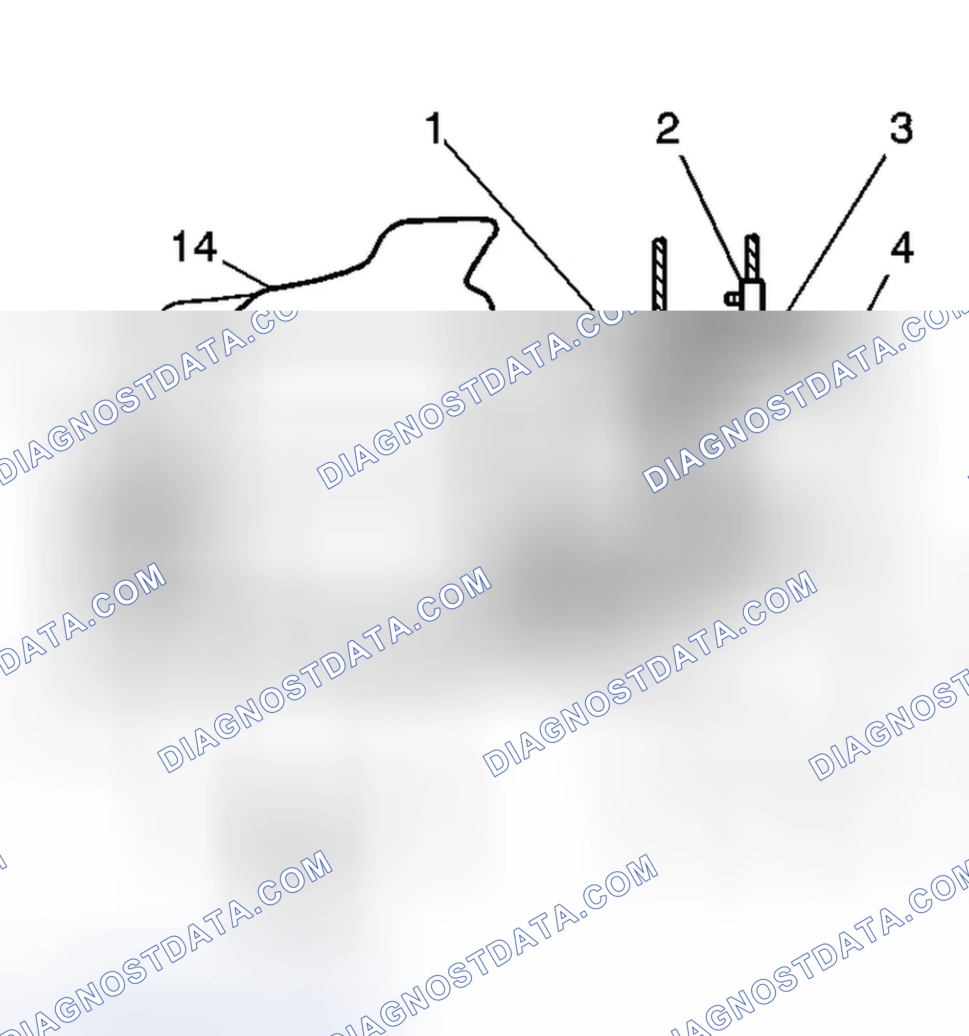 Scheme 157: Emission Hose Routing Diagram