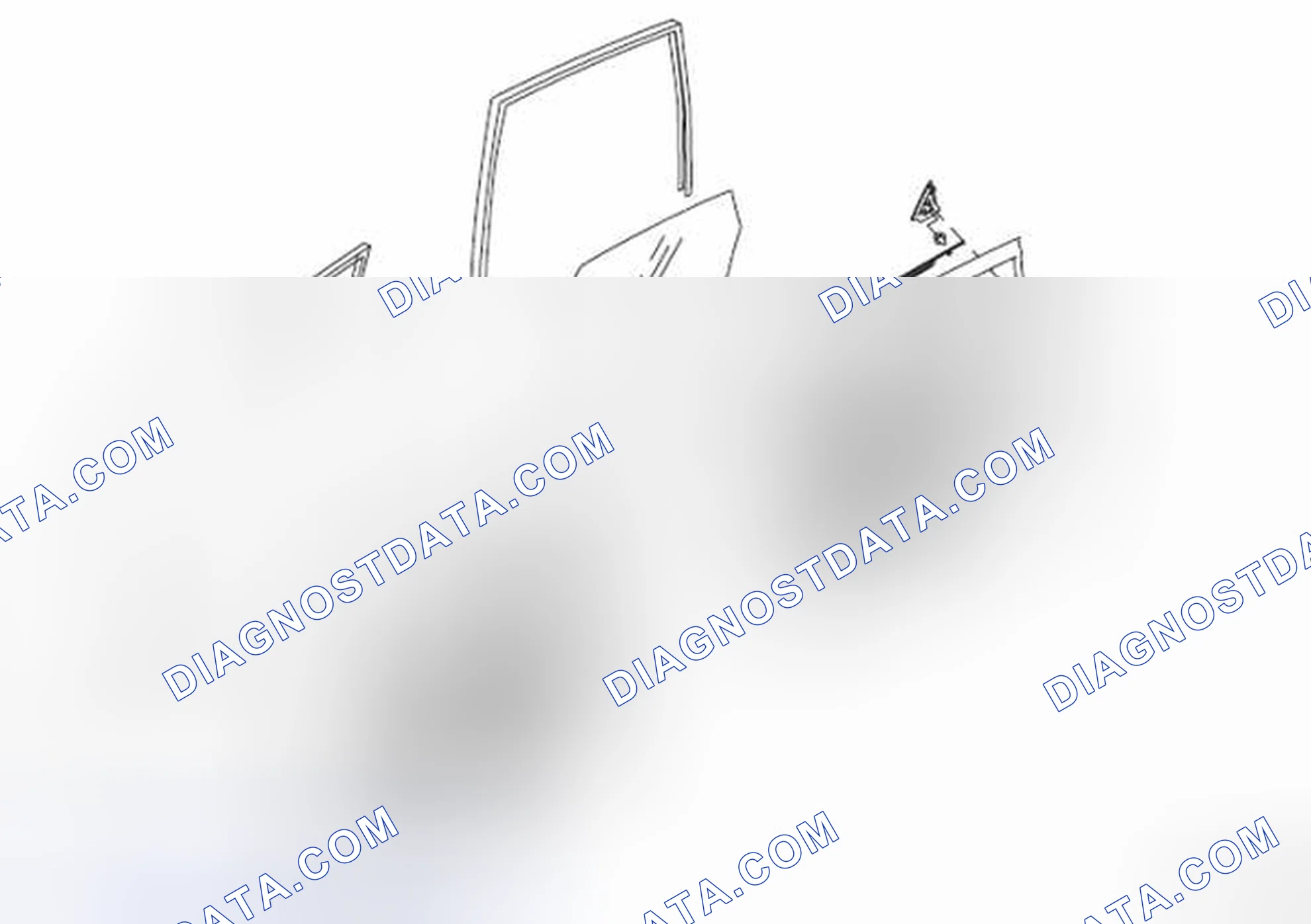 Scheme 59: Exploded View Of Wire-Type Window Regulator (From 08My)
