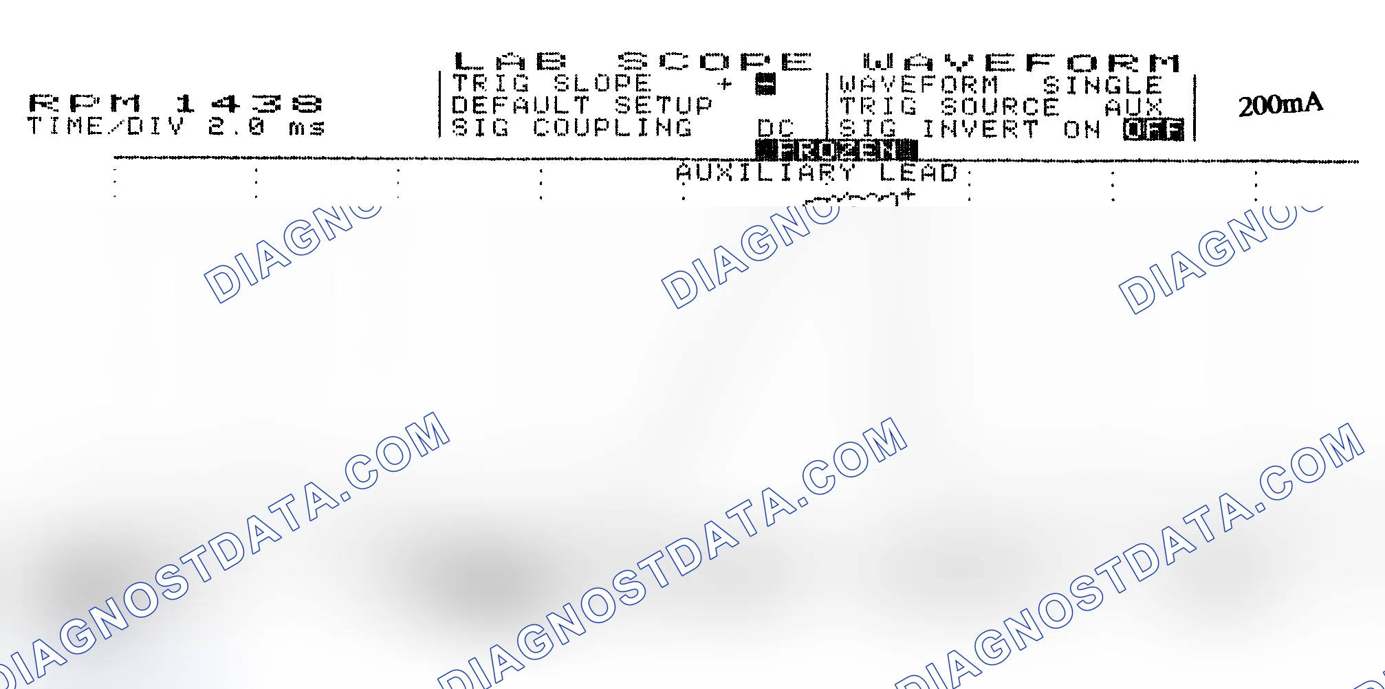 Scheme 15: Single Injector w/Normal Current Flow - Current Pattern