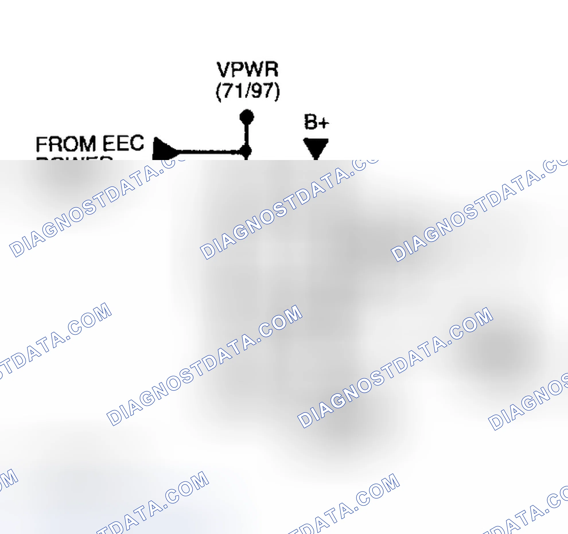 Scheme 61: Typical Fuel Pump Relay Schematic