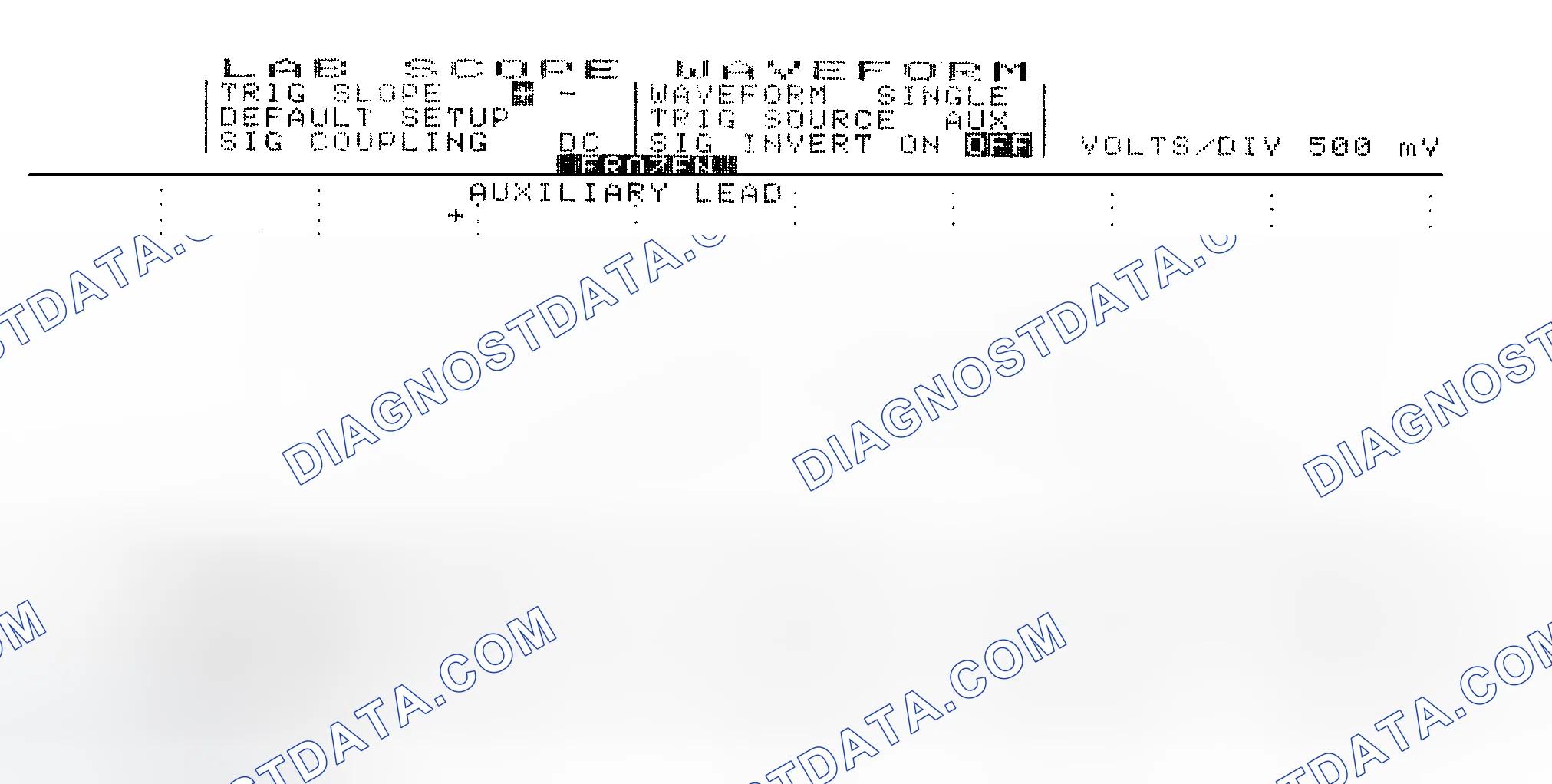 Scheme 14: Single Injector w/Excessive Current Flow - Current Pattern