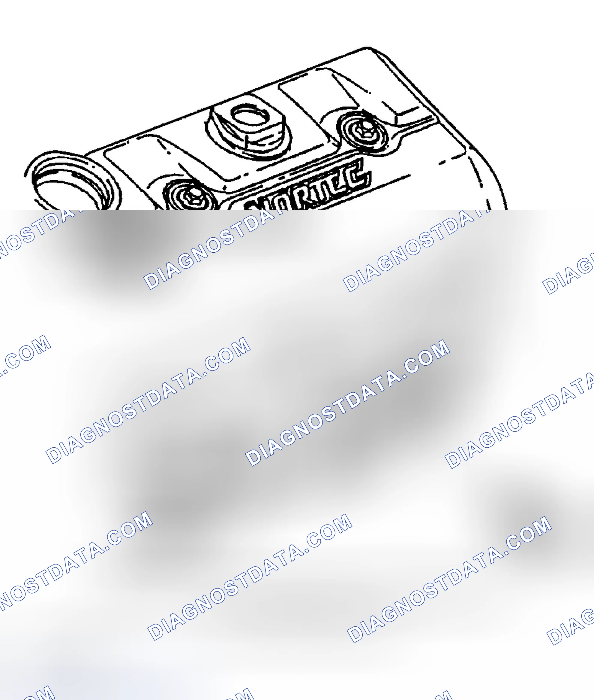 Scheme 7: Top Of Engine (4.3L VIN W & VIN X)