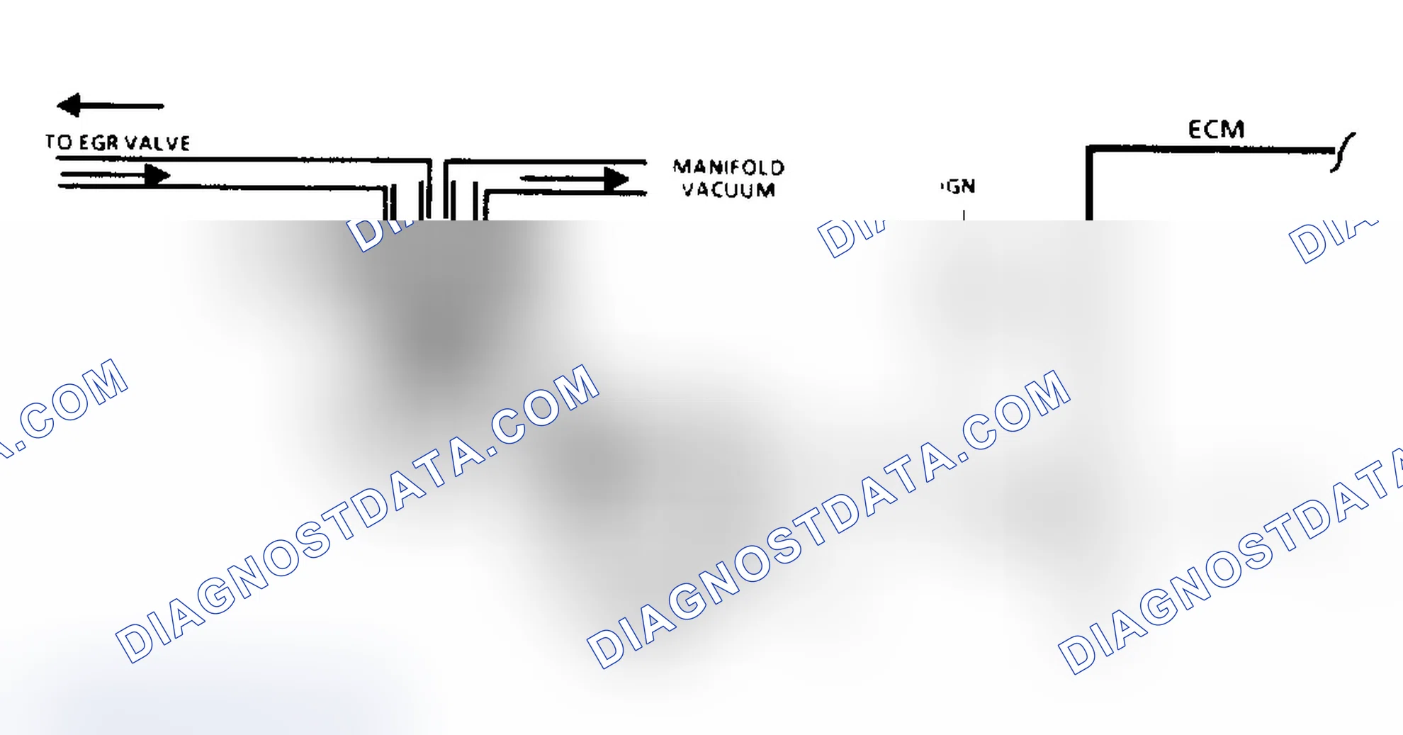 Scheme 147: EGR System Check Schematic (2.8/4.3L "S/T" & 5.7/7.4L Over 8500 GVW)