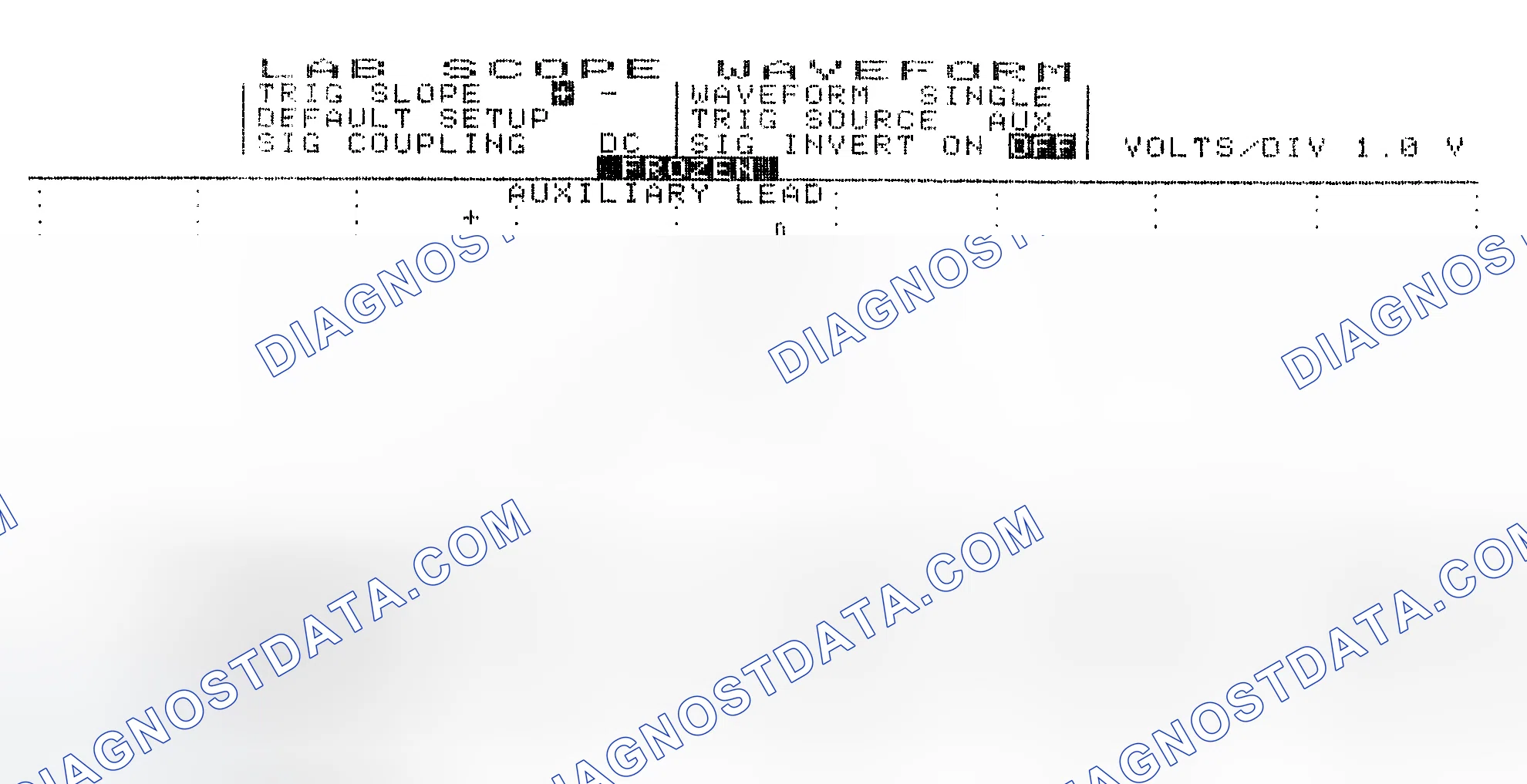 Scheme 19: Single Injector w/Excessive Current Flow - Current Pattern