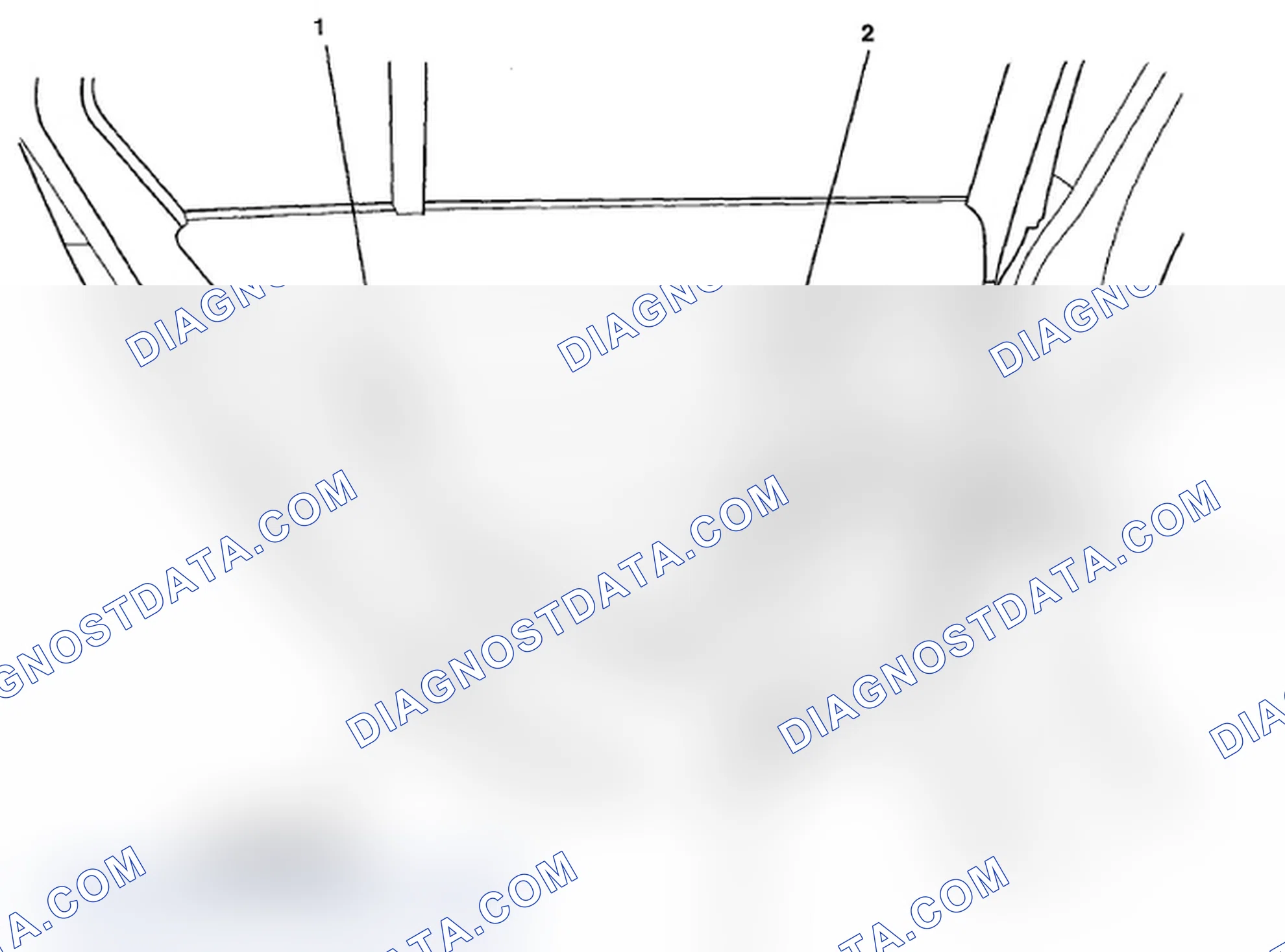 Scheme 539: Identifying Left Rear Door Wire Harness (Page 203-59)