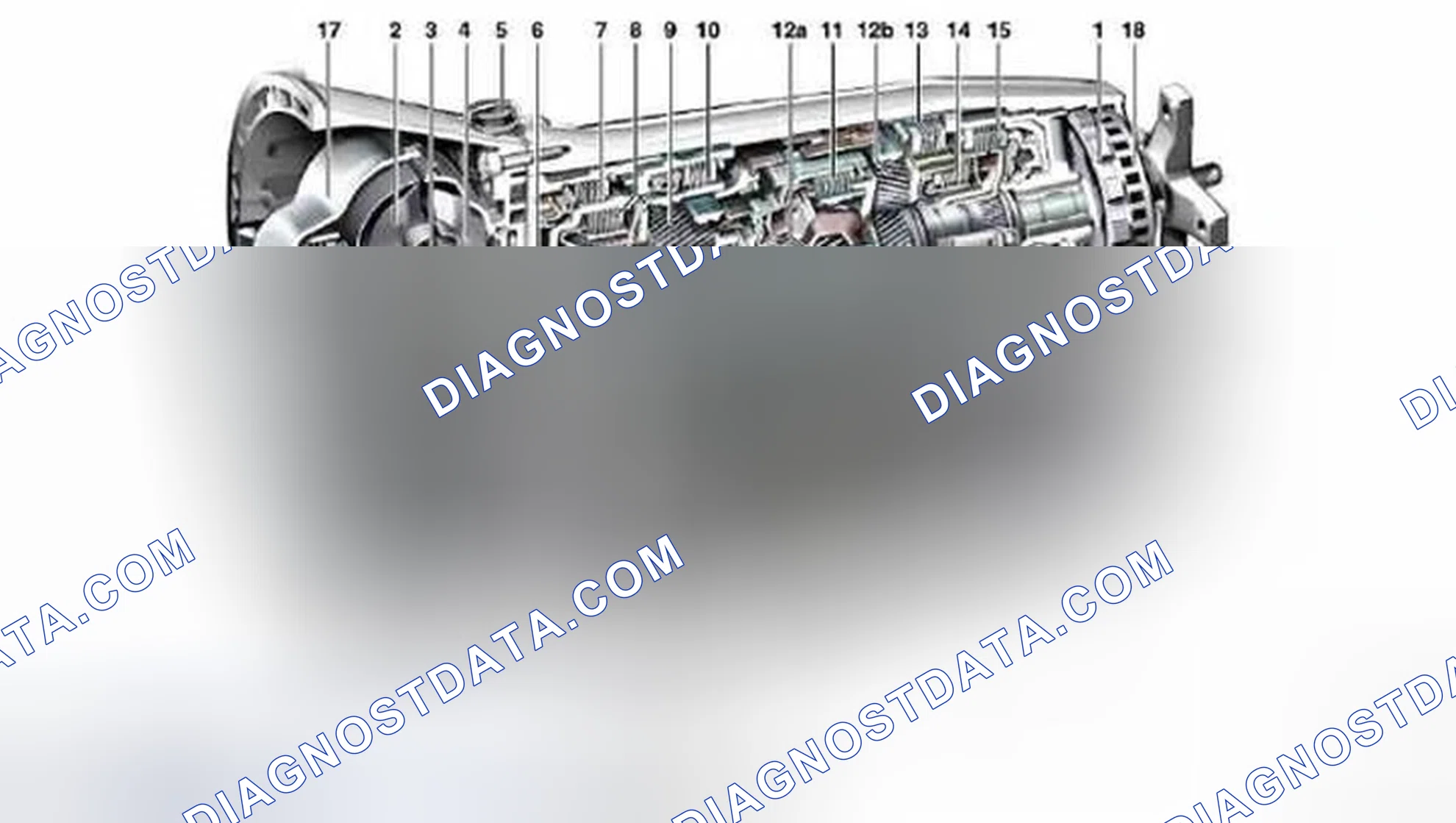 Scheme 68: Identifying Multi-Disk Brake - Transmission 722.9
