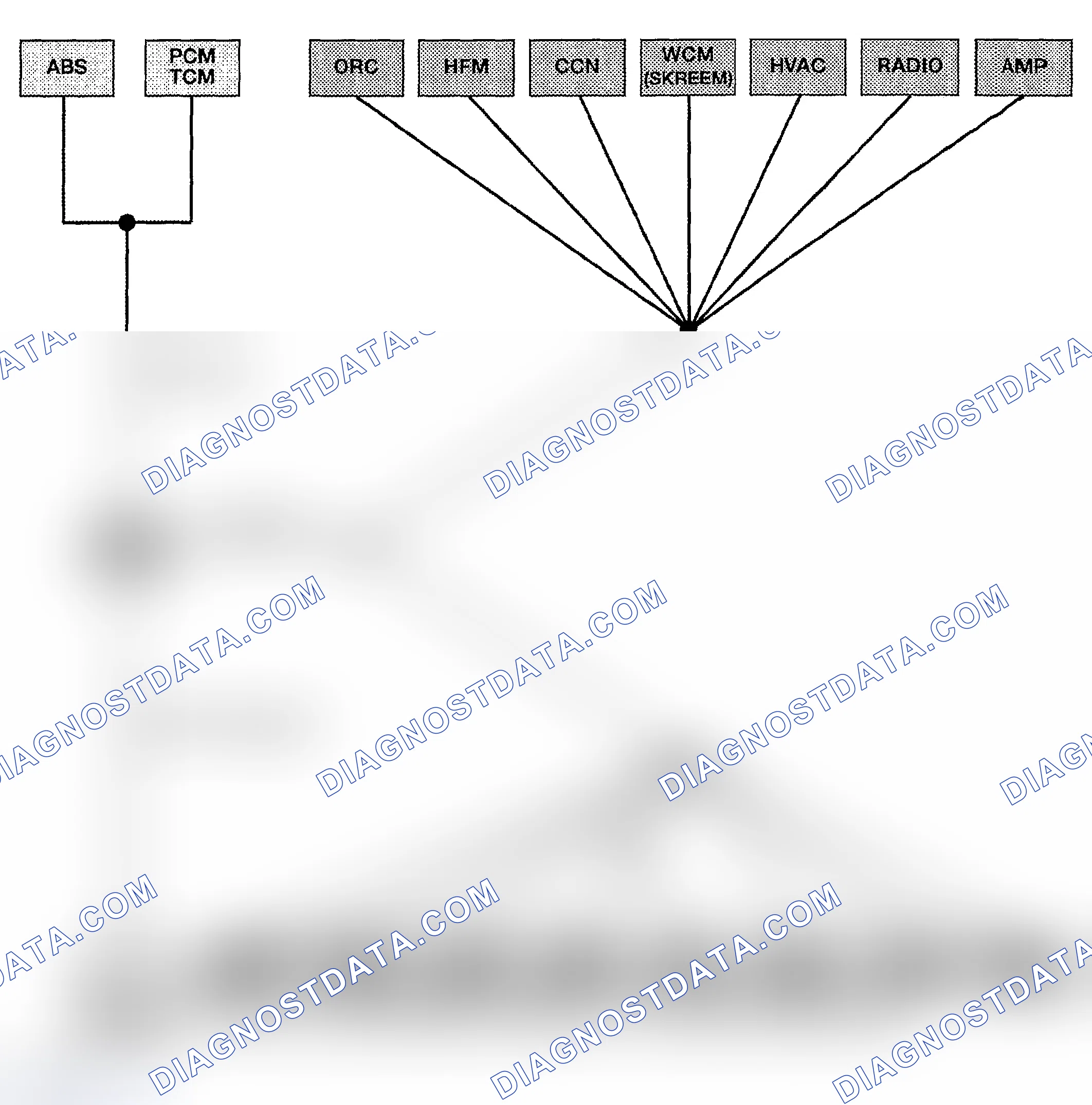Scheme 45: U0196-LOST COMMUNICATION WITH VEHICLE ENTERTAINMENT CONTROL MODULE