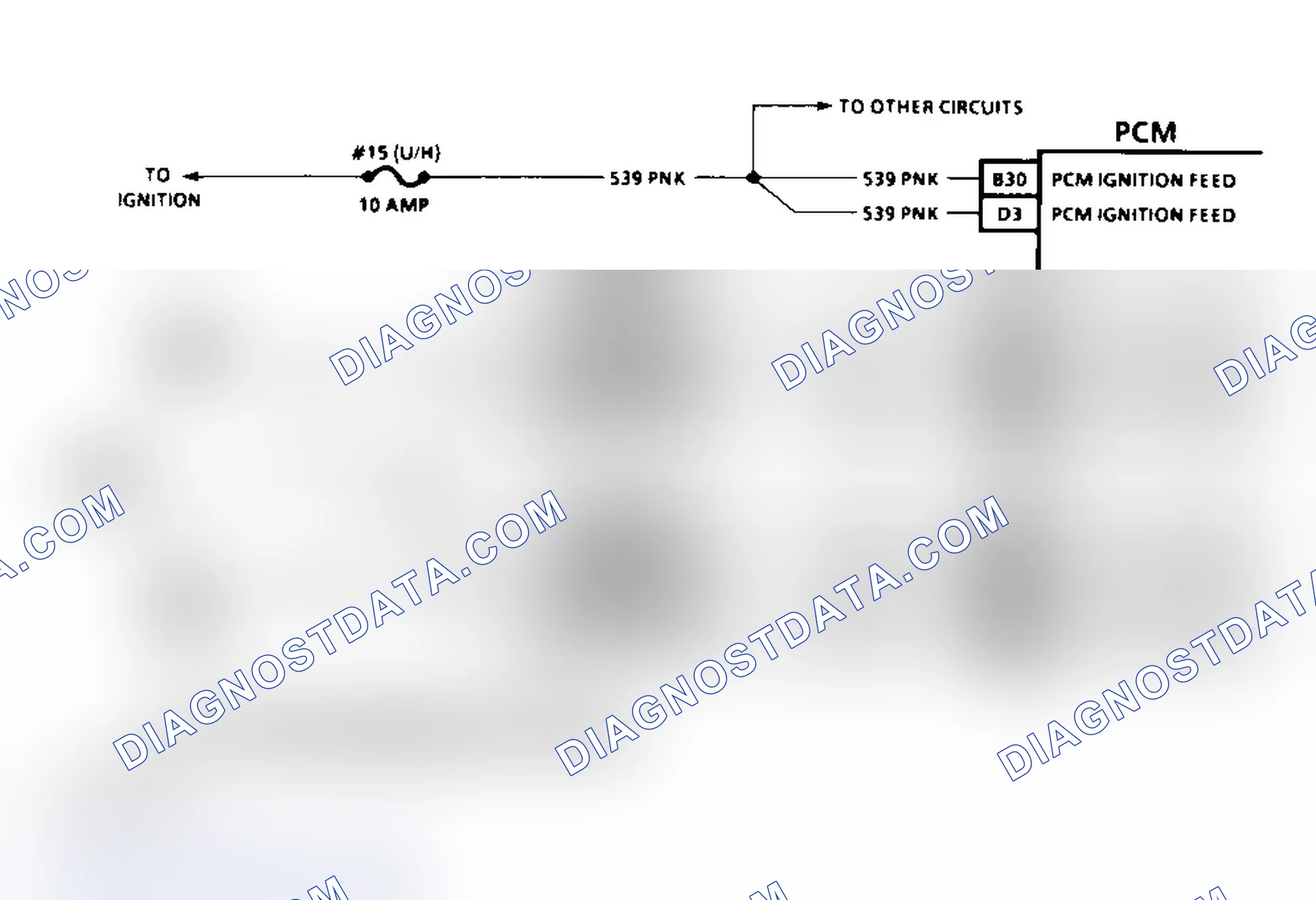 Scheme 13: Code 18 Schematic (Fleetwood) Injector Circuit