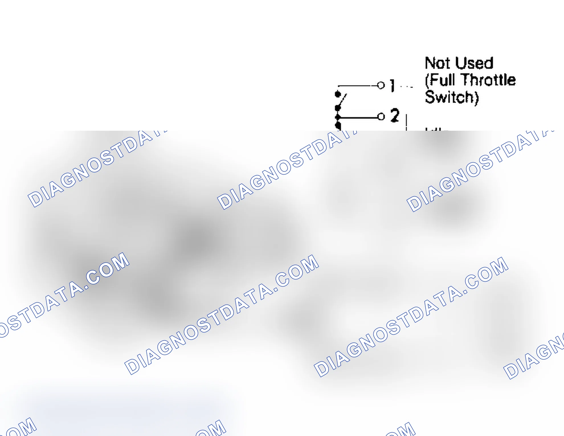 Scheme 3: Throttle Position Sensor (TPS) & Idle Switch