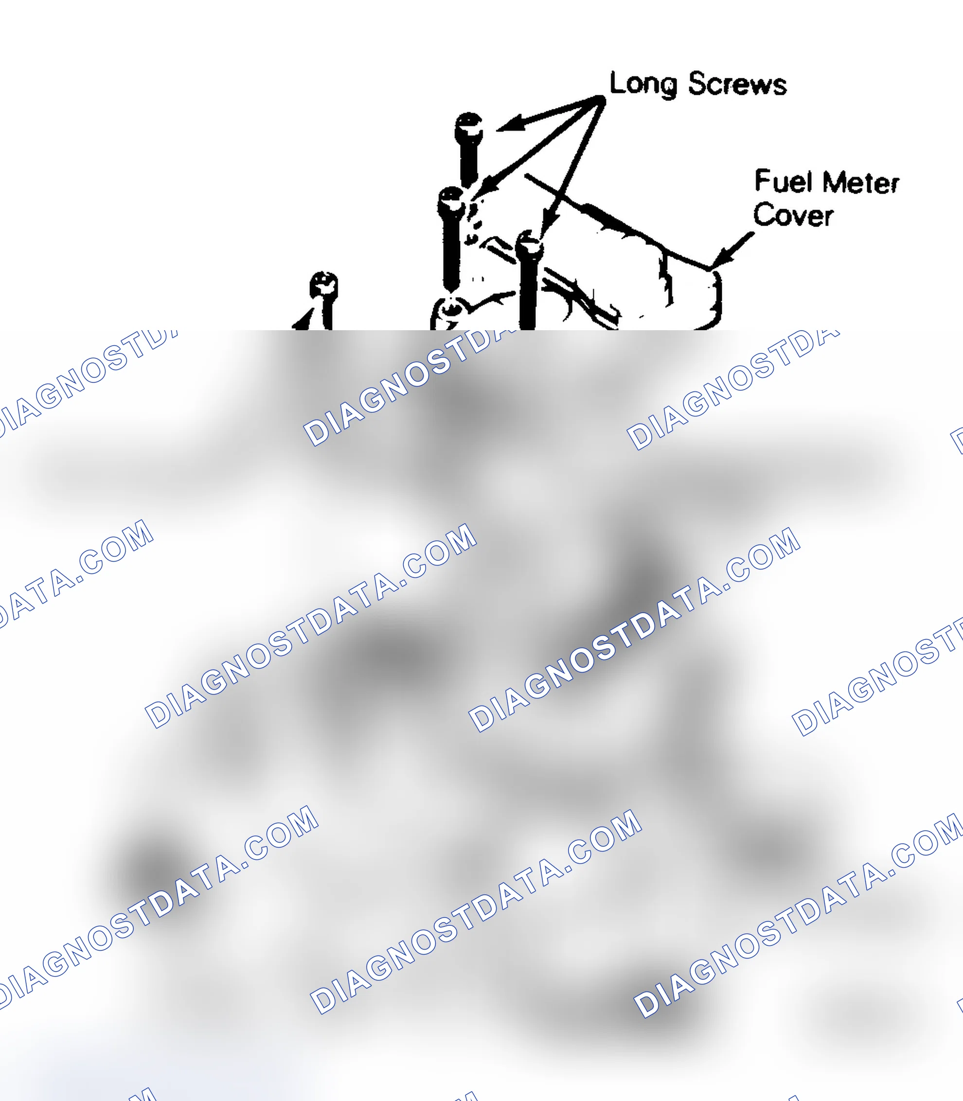 Scheme 42: Removing Fuel Meter Cover Assembly