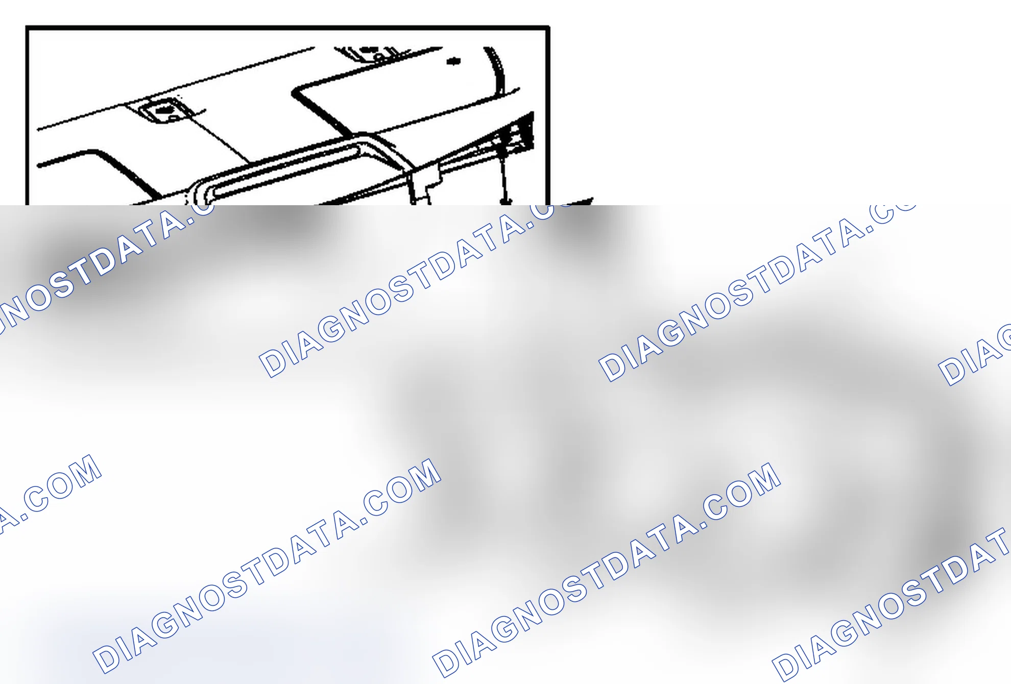 Scheme 43: Rear Window Panel Trim Replacement (with DB3)