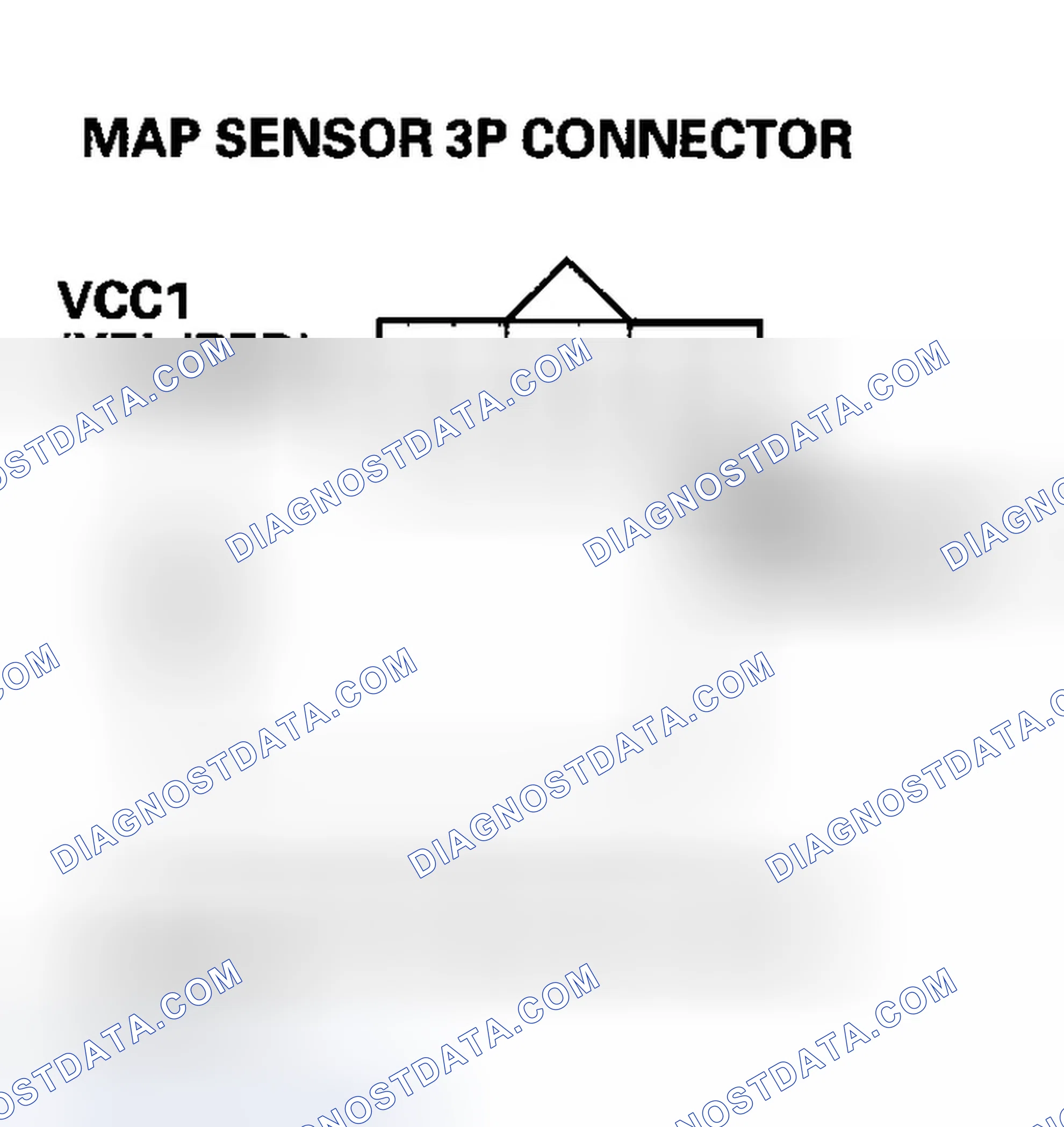 Scheme 53: DTC P0107: MAP Sensor Circuit Low Voltage (2005-2006 models)