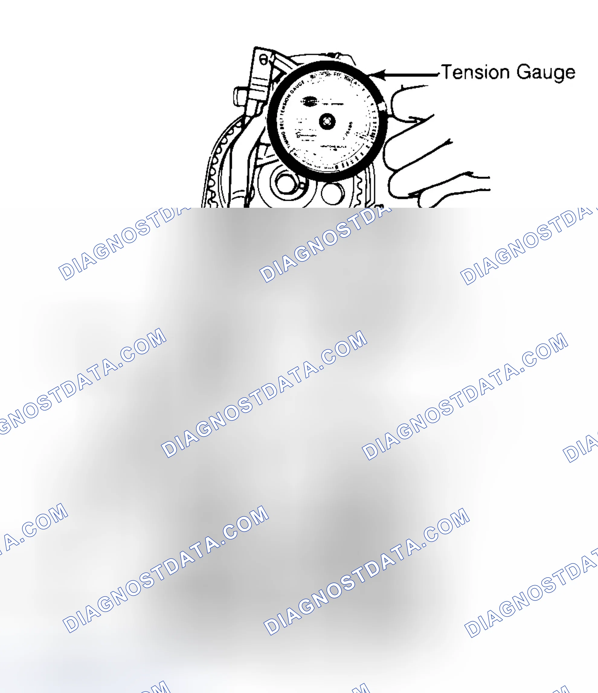 Scheme 3: Adjusting Typical Timing Belt Tension