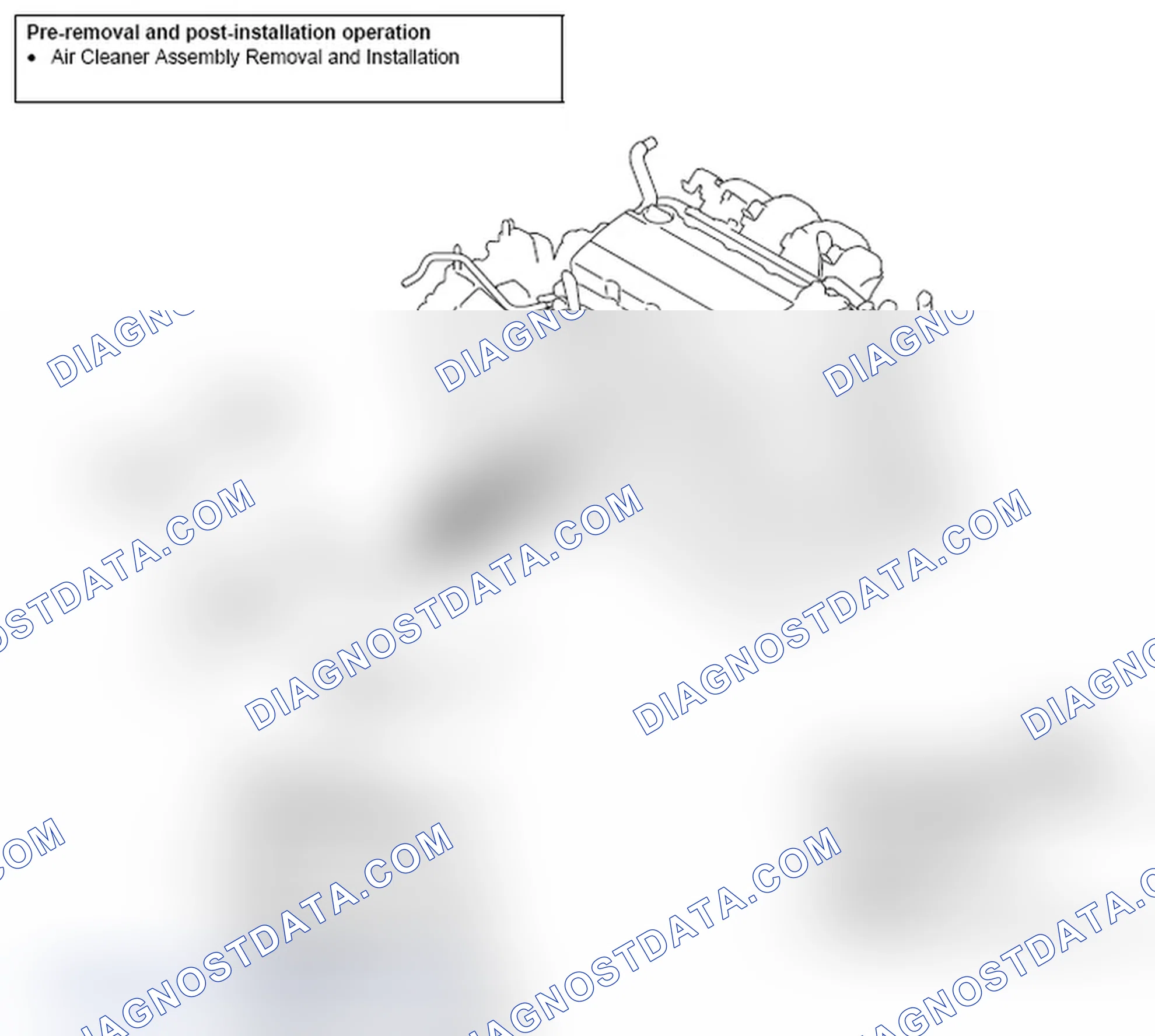 Scheme 14: REMOVAL AND INSTALLATION - 2.0L ENGINE NON-TURBO, 2.4L ENGINE