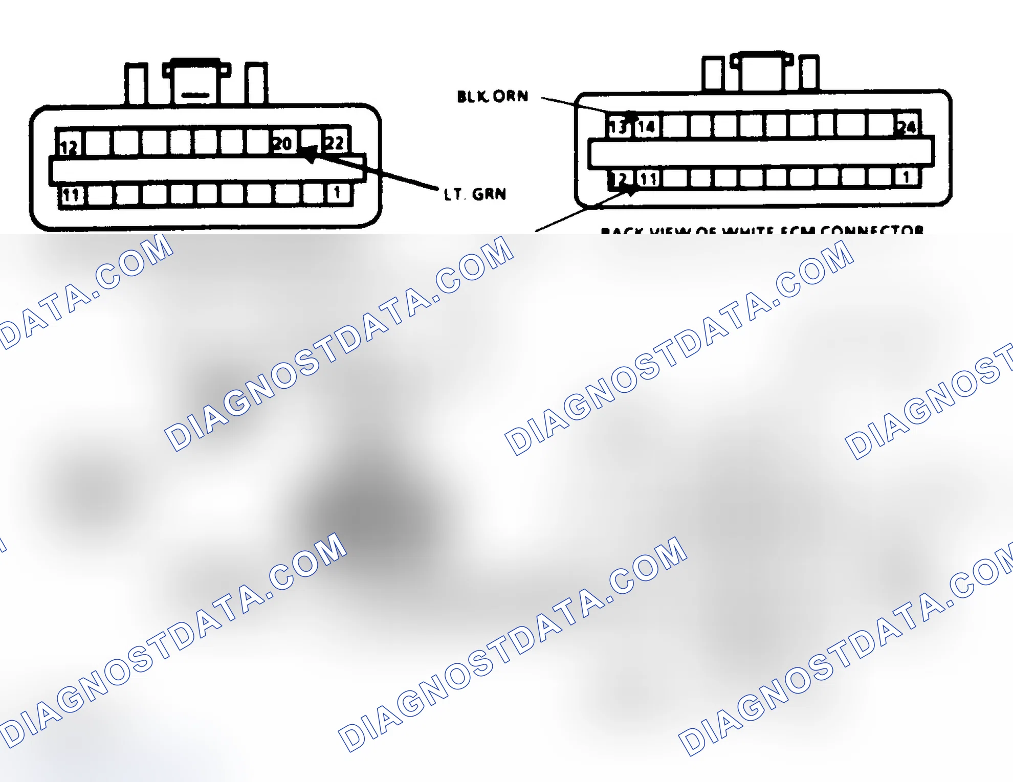 Scheme 210: Code 34 Schematic, MAP Sensor Signal Voltage Low