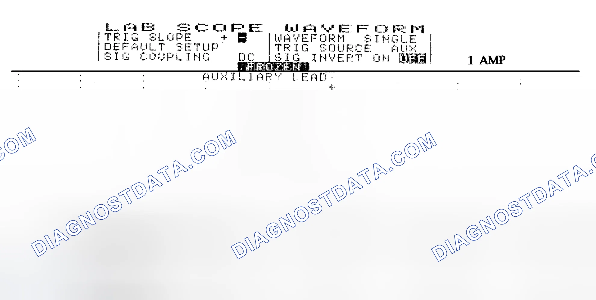 Scheme 20: Single Injector w/Normal Current Flow - Current Pattern