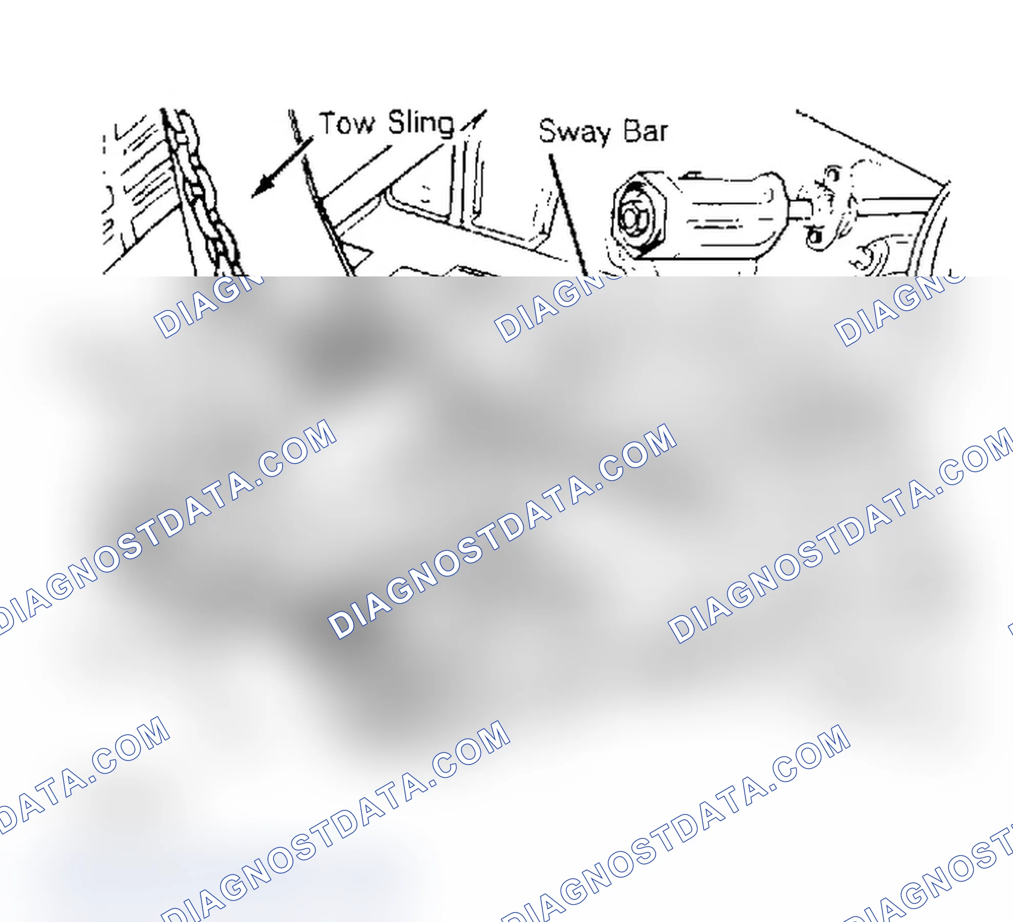 Scheme 10: Front Towing Hookup (Typical 2WD)