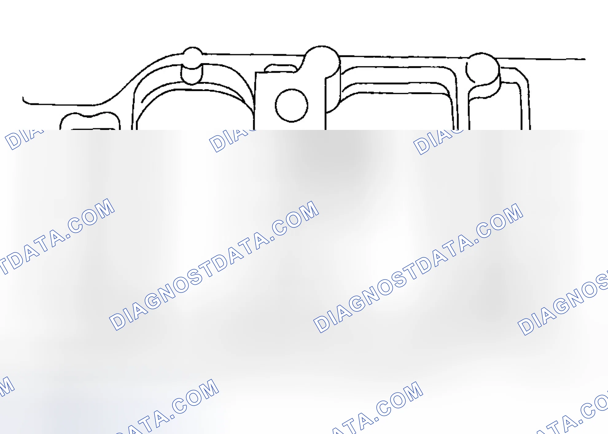 Scheme 152: CAMSHAFT JOURNAL - CLEARANCE, PLASTIGAGE METHOD