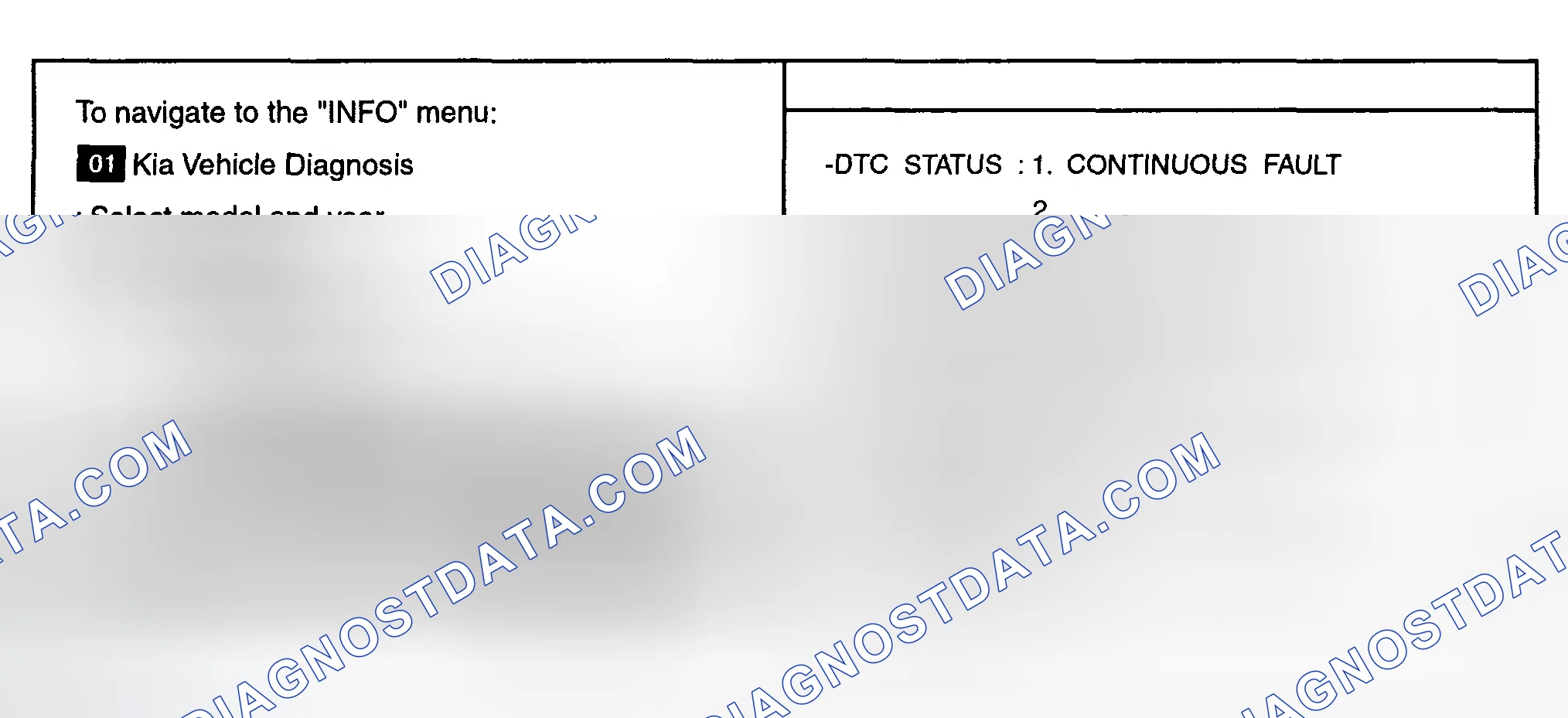 Scheme 242: MONITOR DTC STATUS