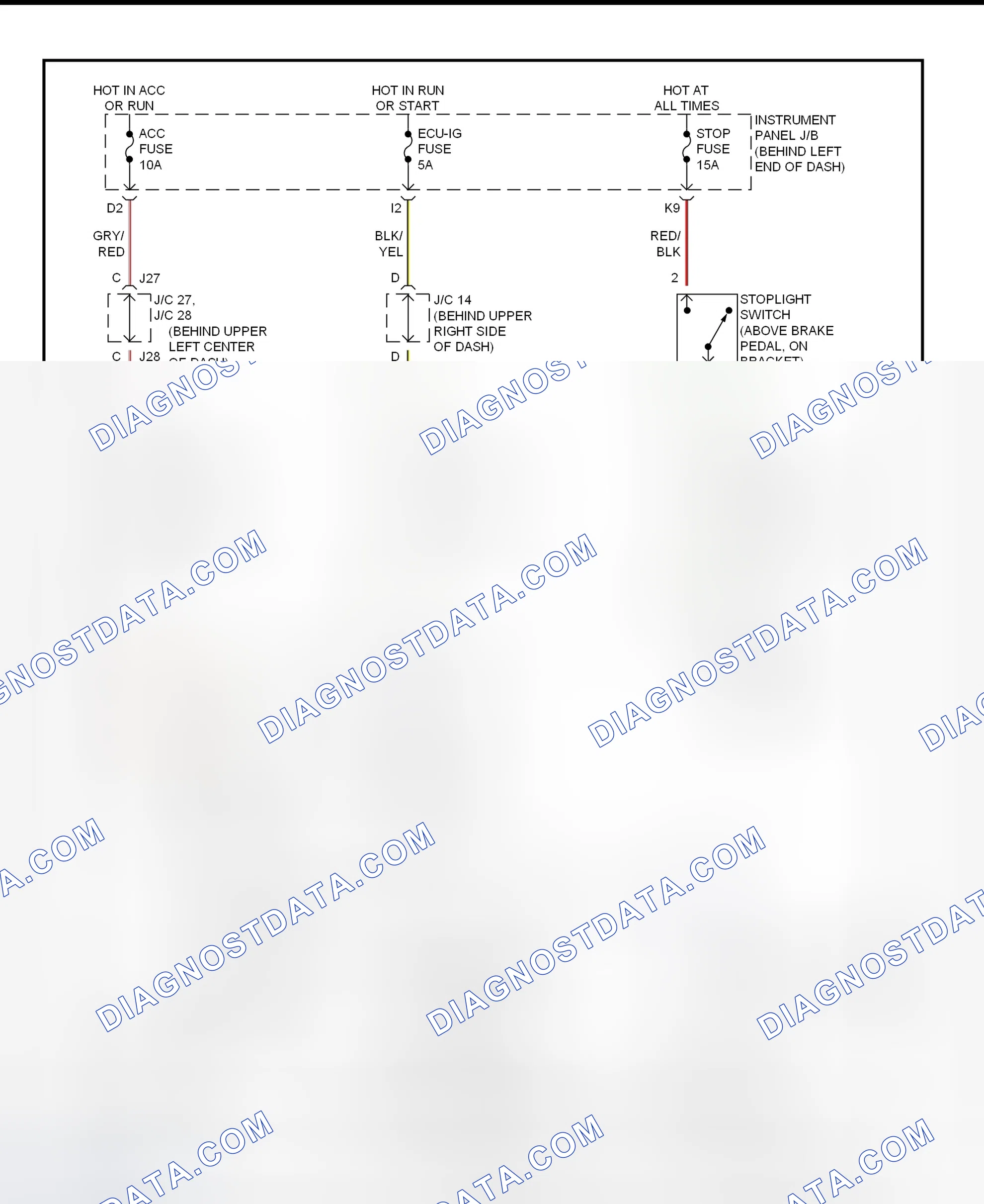 Scheme 231: Shift Interlock System Wiring Diagram (2002 - Toyota Prius)