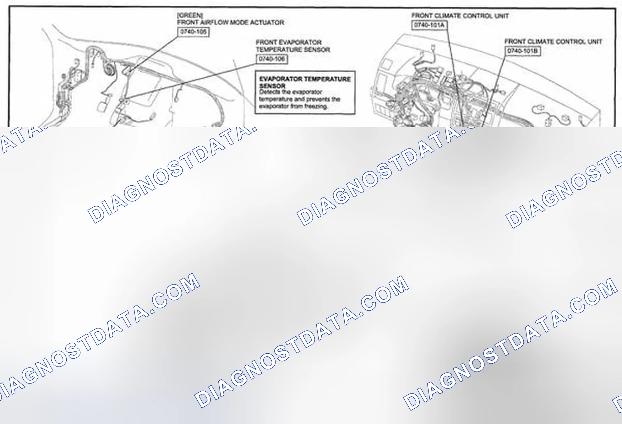 Scheme 137: Heater And Air Conditioner System Wiring Diagram - 0740-1b (2 Of 2)