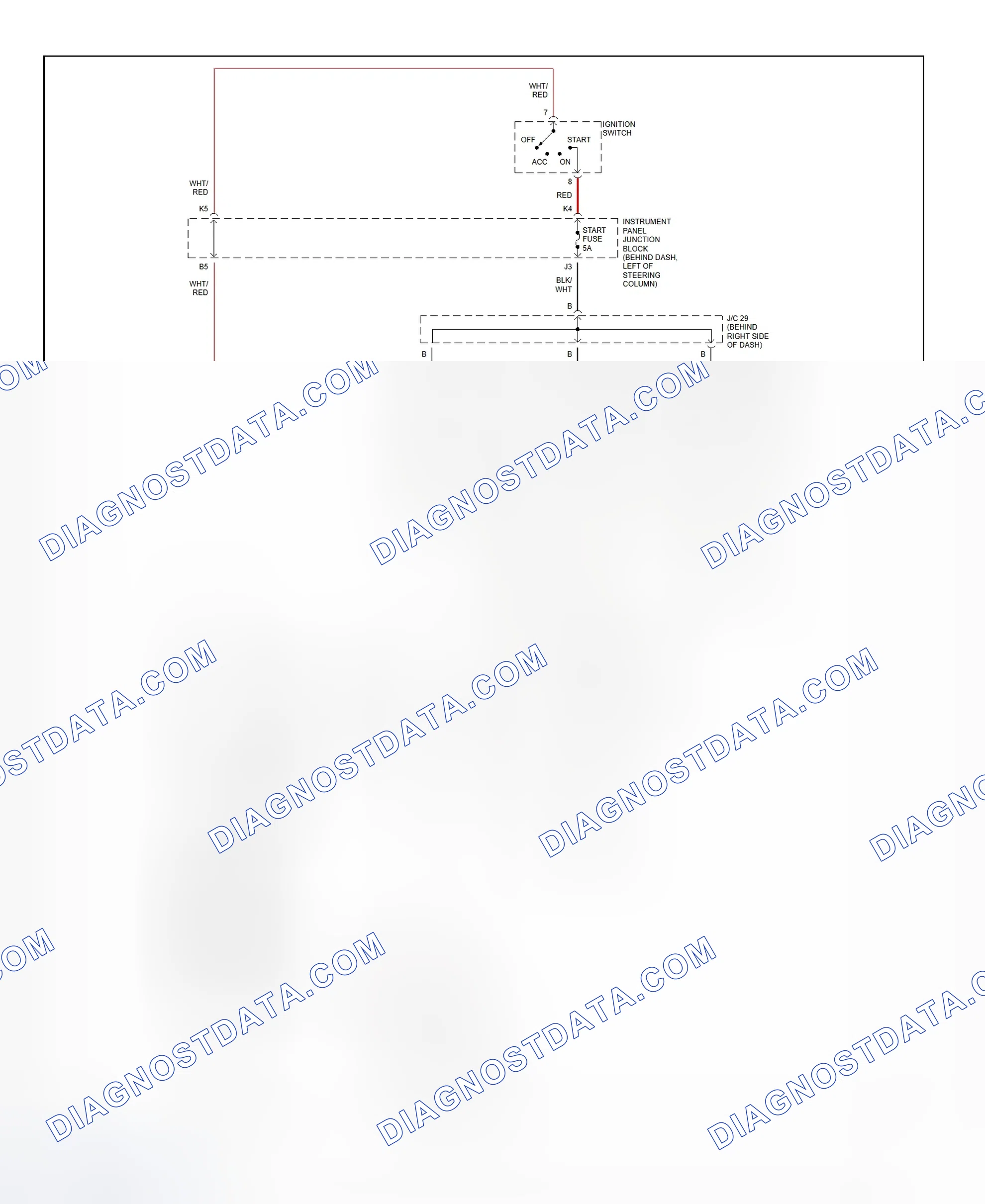 Fig. 20: Starting System Wiring Diagram (Camry - 2.2L & 3.0L)