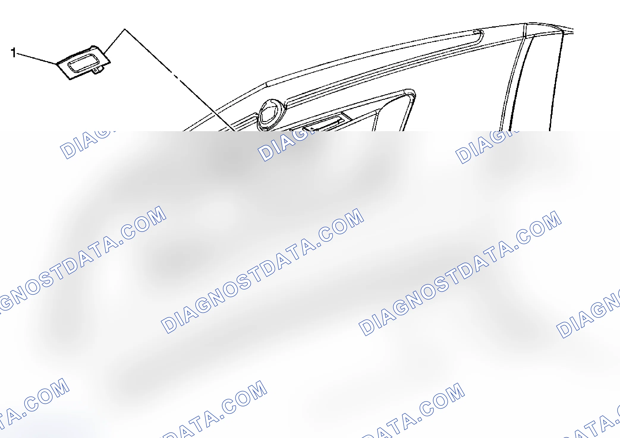 Scheme 5: Rear Compartment Lid Switch Replacement (Exterior)