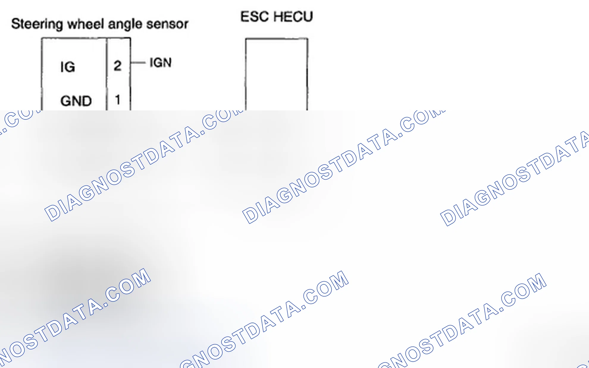 Scheme 57: CIRCUIT DIAGRAM (STEERING WHEEL SPEED ANGLE SENSOR)