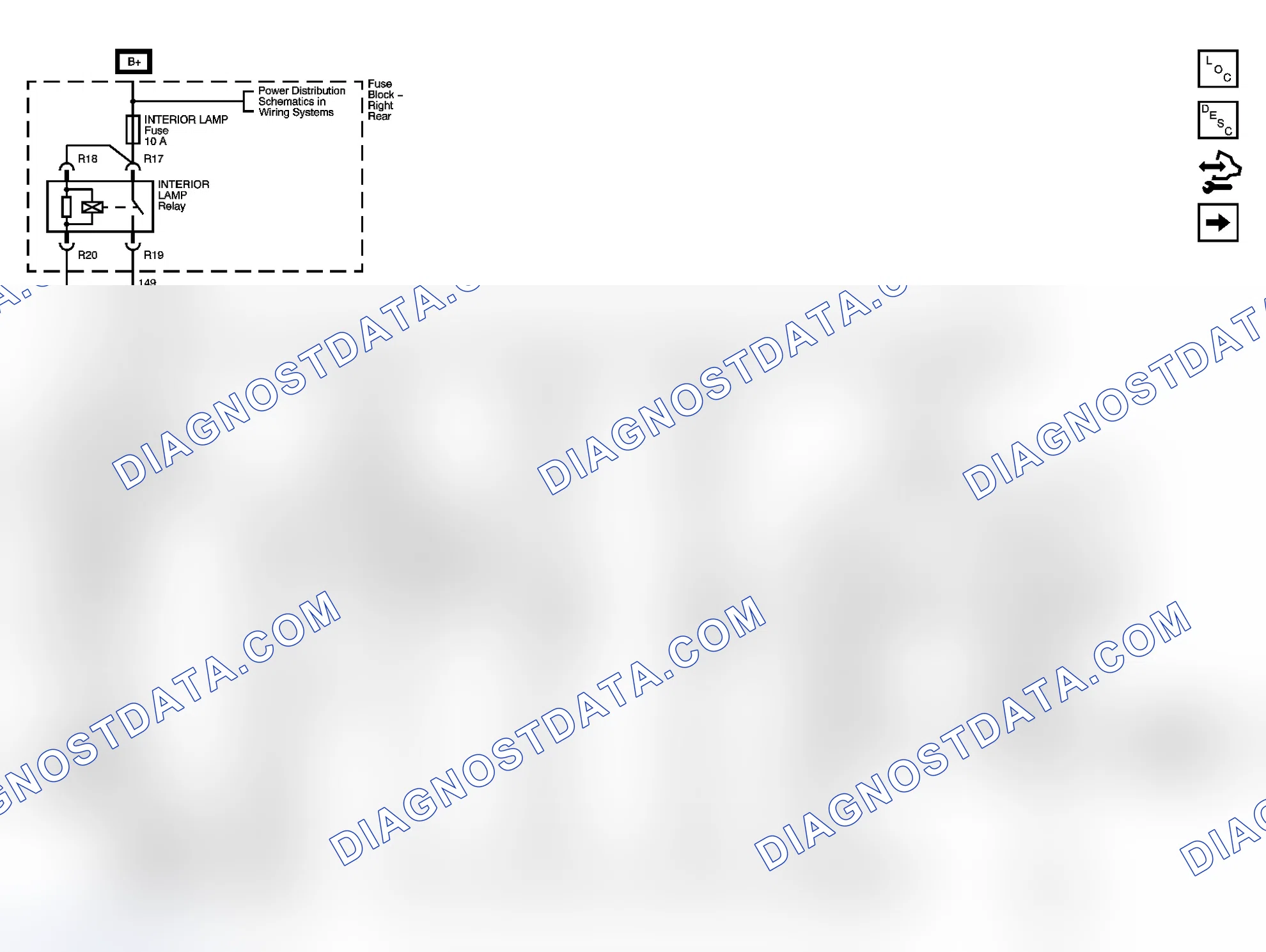 Scheme 17: Interior Lights Schematics