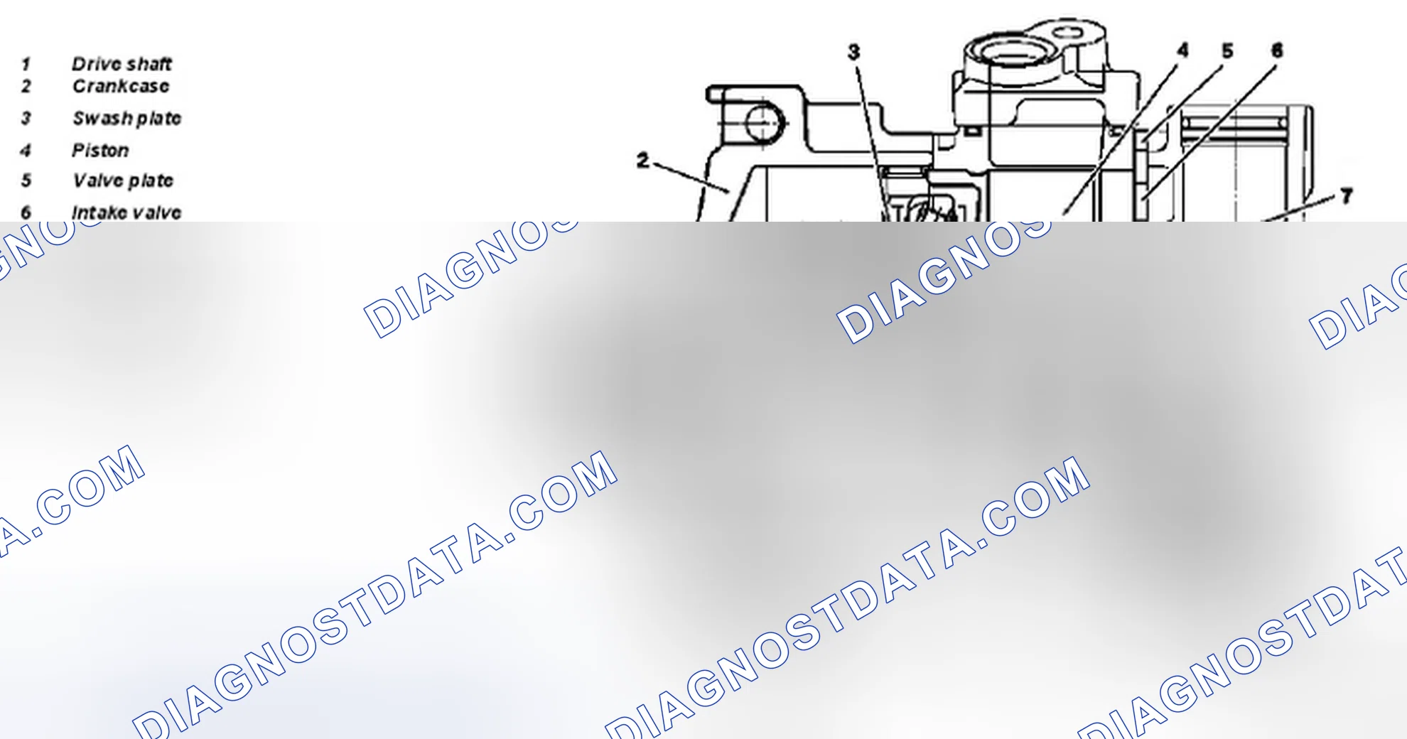 Scheme 130: A/C compressor, location/purpose/design/function - GF83.55-P-2100A