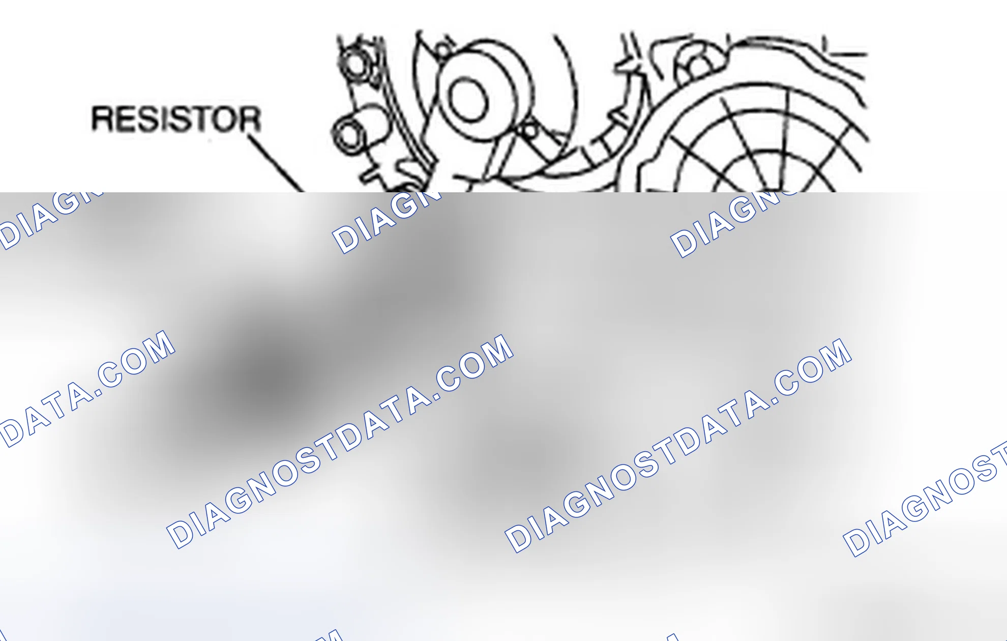Scheme 33: Resistor connector Disassembly Note