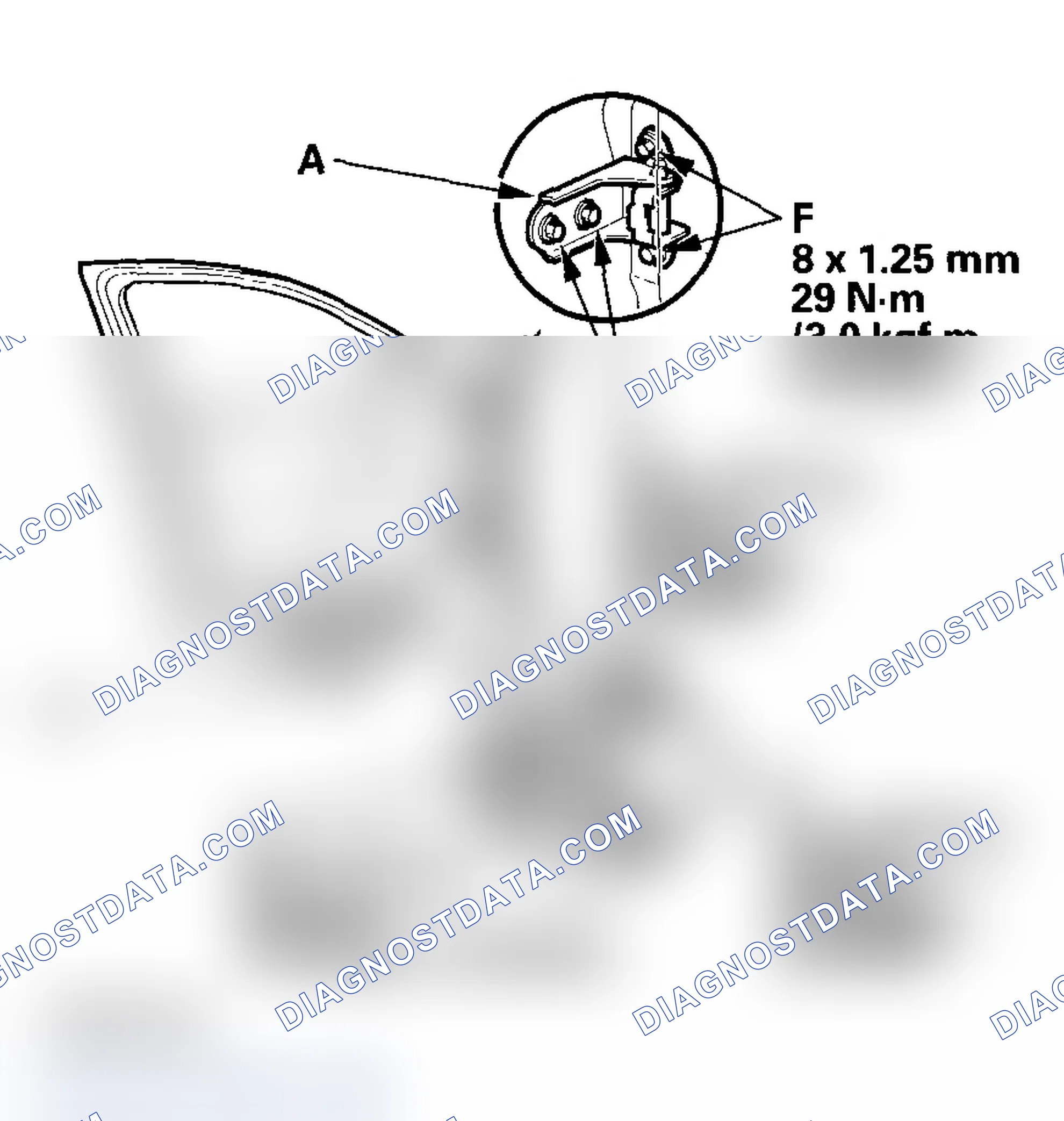 Scheme 79: Front and Rear Door Position Adjustment