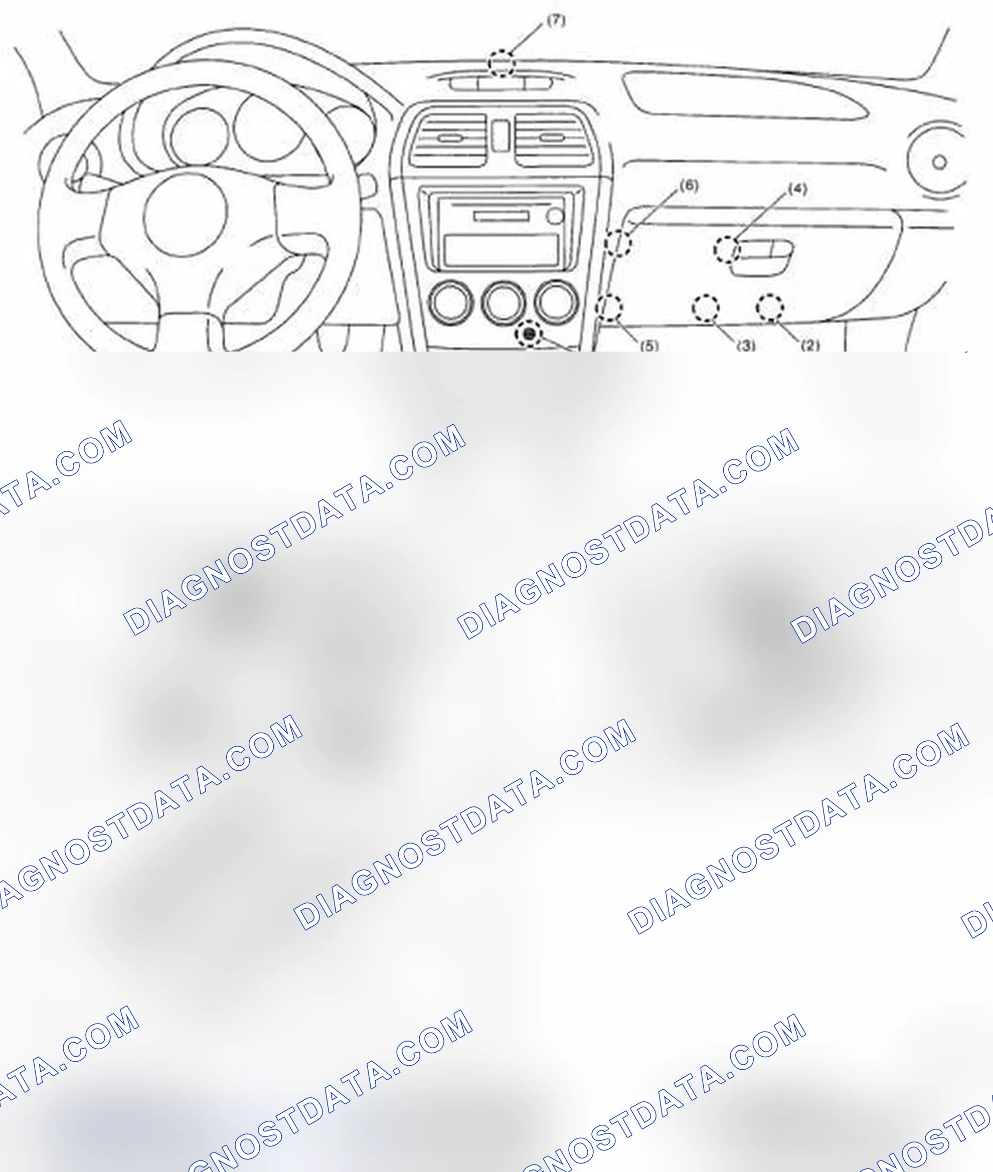 Scheme 5: Identifying Passenger Compartment Electrical Component Location