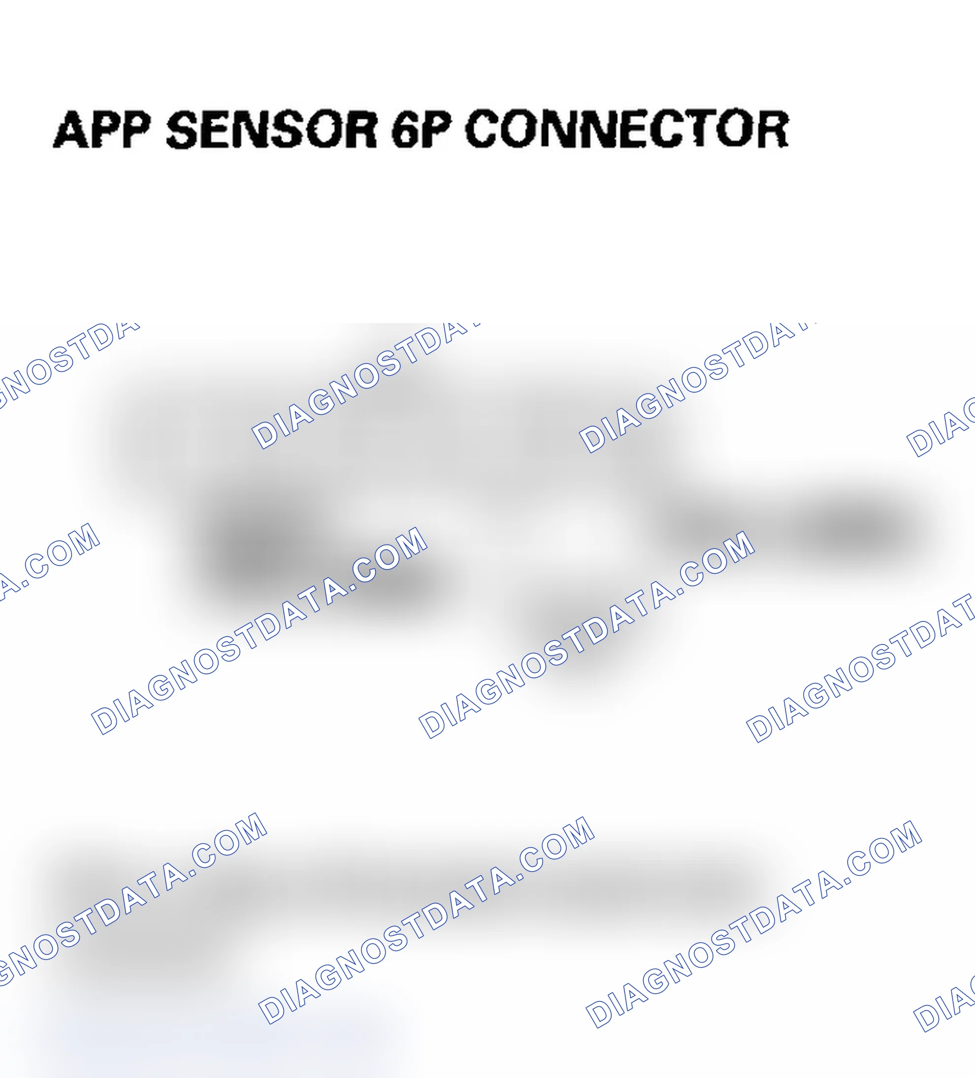 Scheme 375: DTC P2122: APP Sensor A (Throttle Position Sensor D) Circuit Low Voltage (2004-2005 Models)