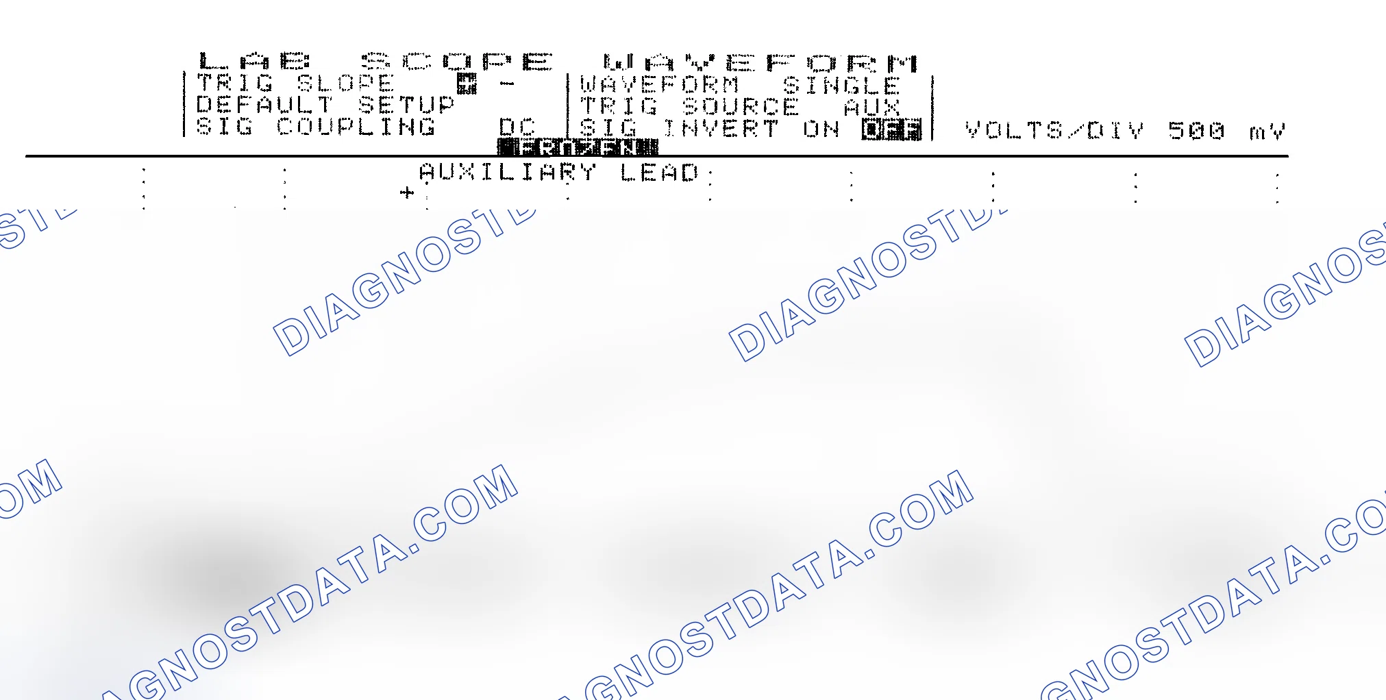 Scheme 14: Single Injector w/Excessive Current Flow - Current Pattern