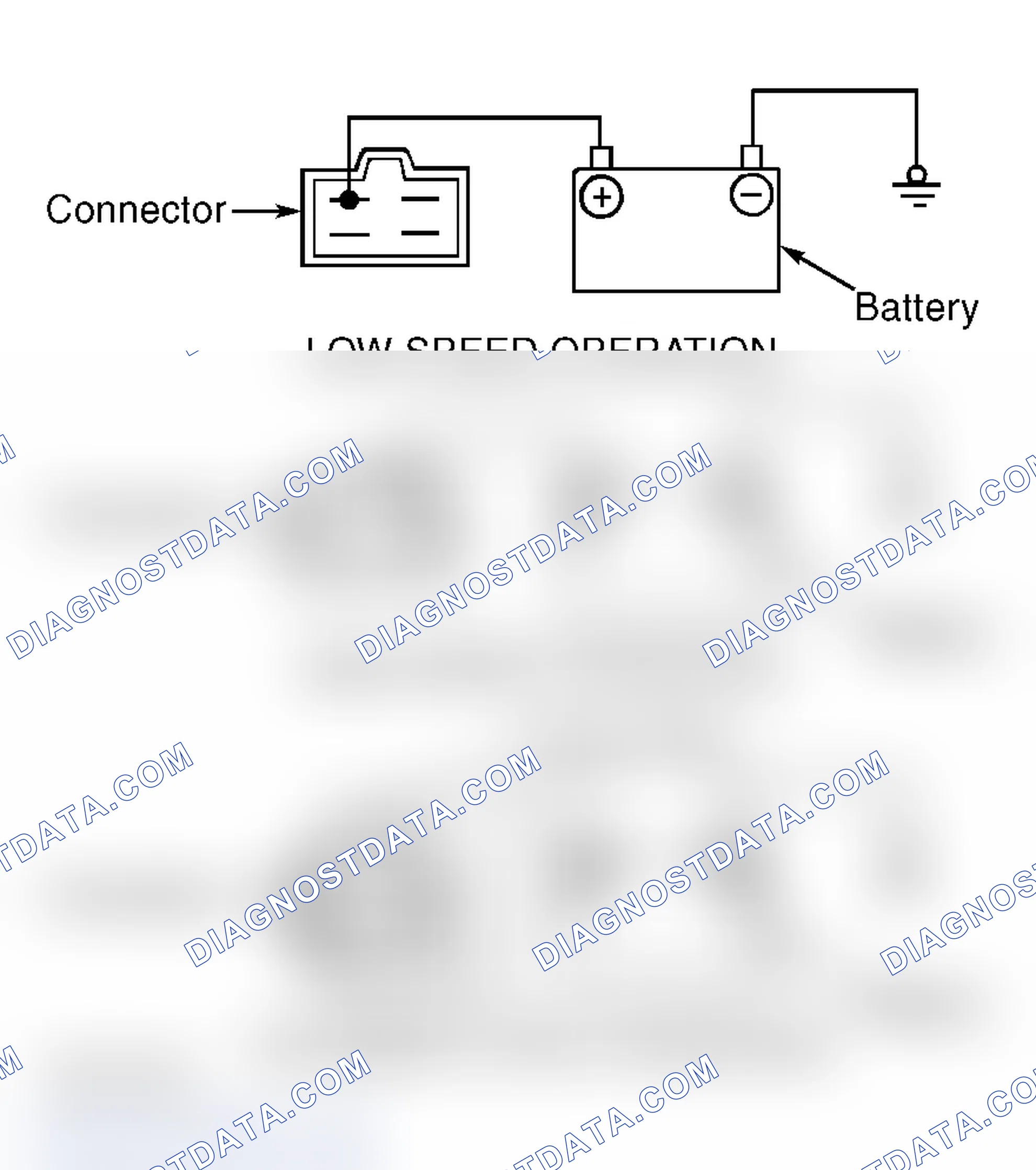 Scheme 1: Checking Wiper Motor Operation (Exc. Pickup, Precis & Ram-50)