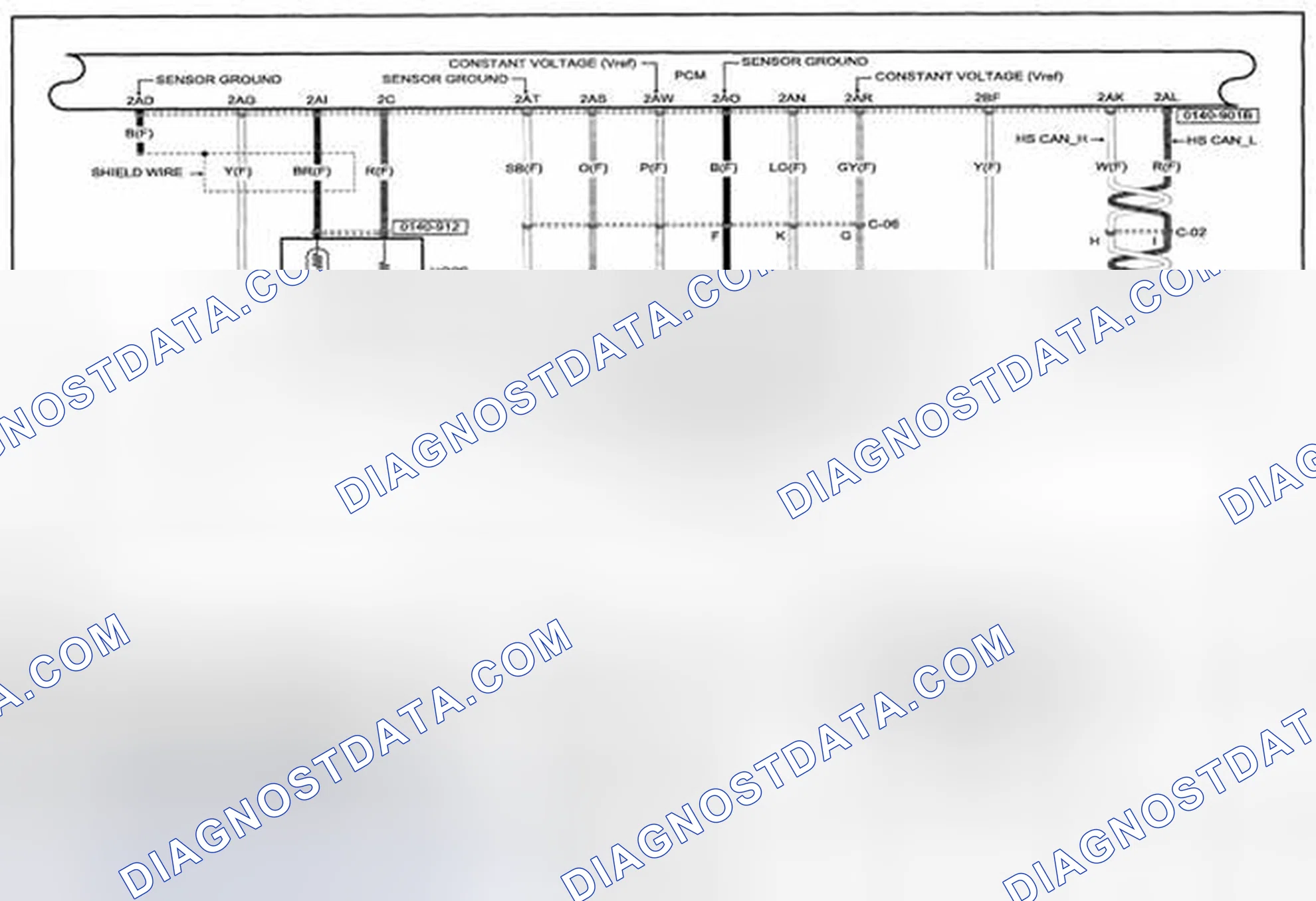 Scheme 168: Control System (SKYACTIV-G 2.0) Wiring Diagram - 0140-9e (1 Of 2)