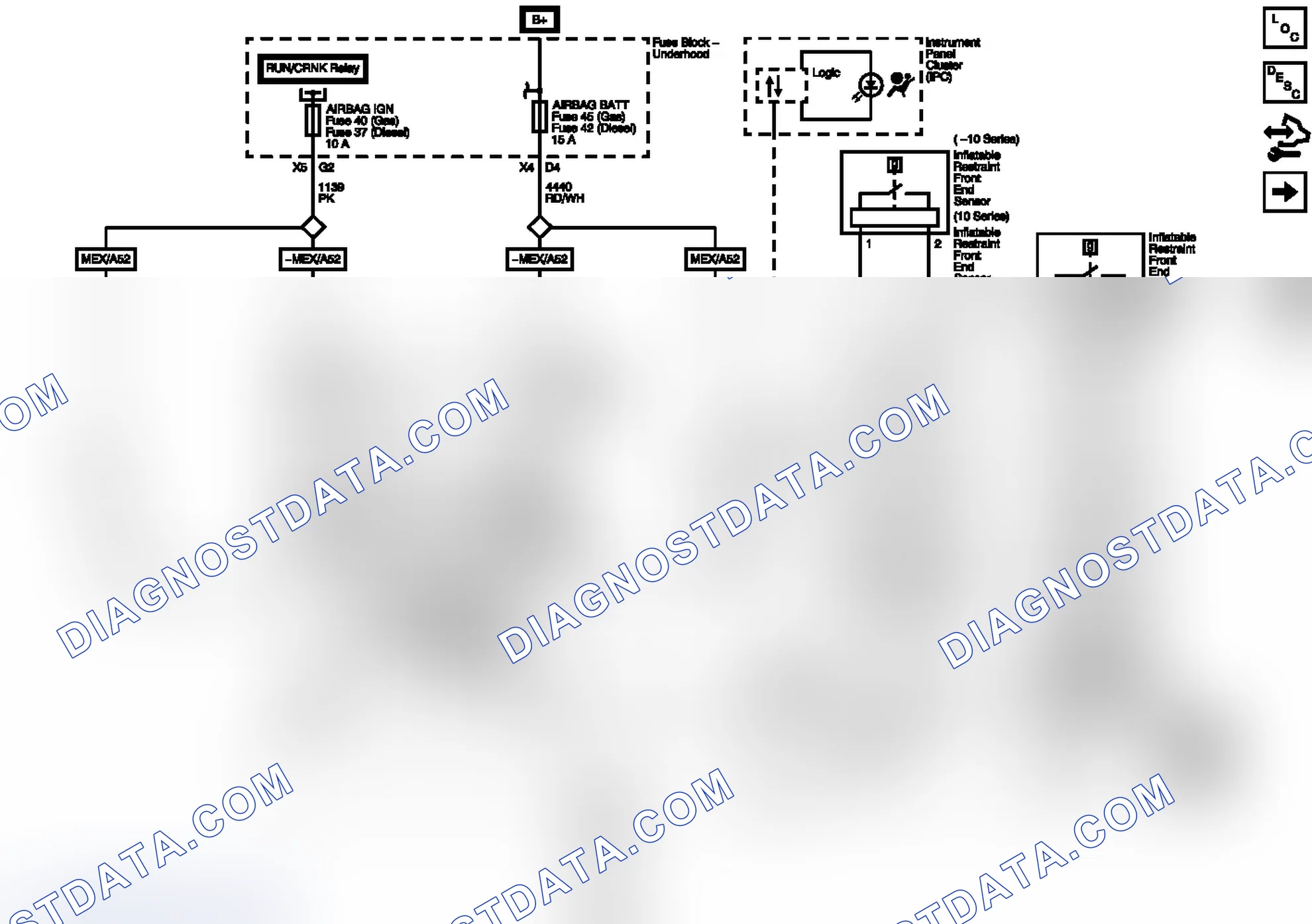 Scheme 1: Module Power, Ground, Serial Data And Front Sensors