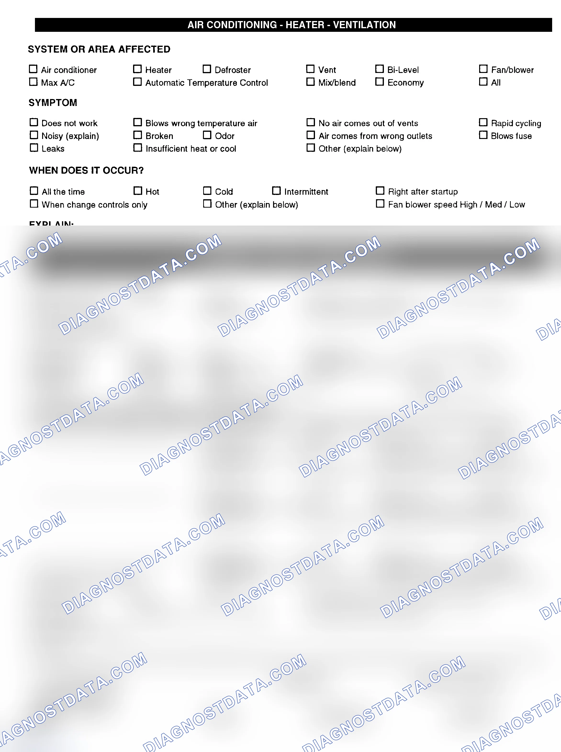 Scheme 4: Symptom Check List - Page 3