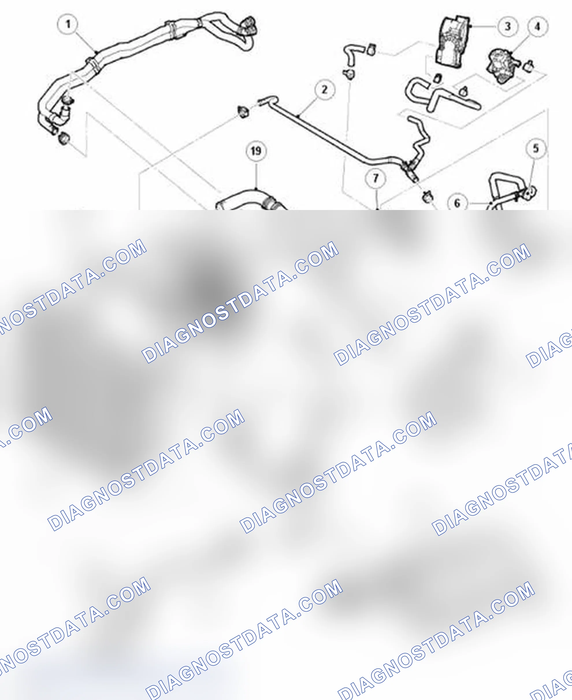 Scheme 1: COOLING SYSTEM COMPONENT LAYOUT