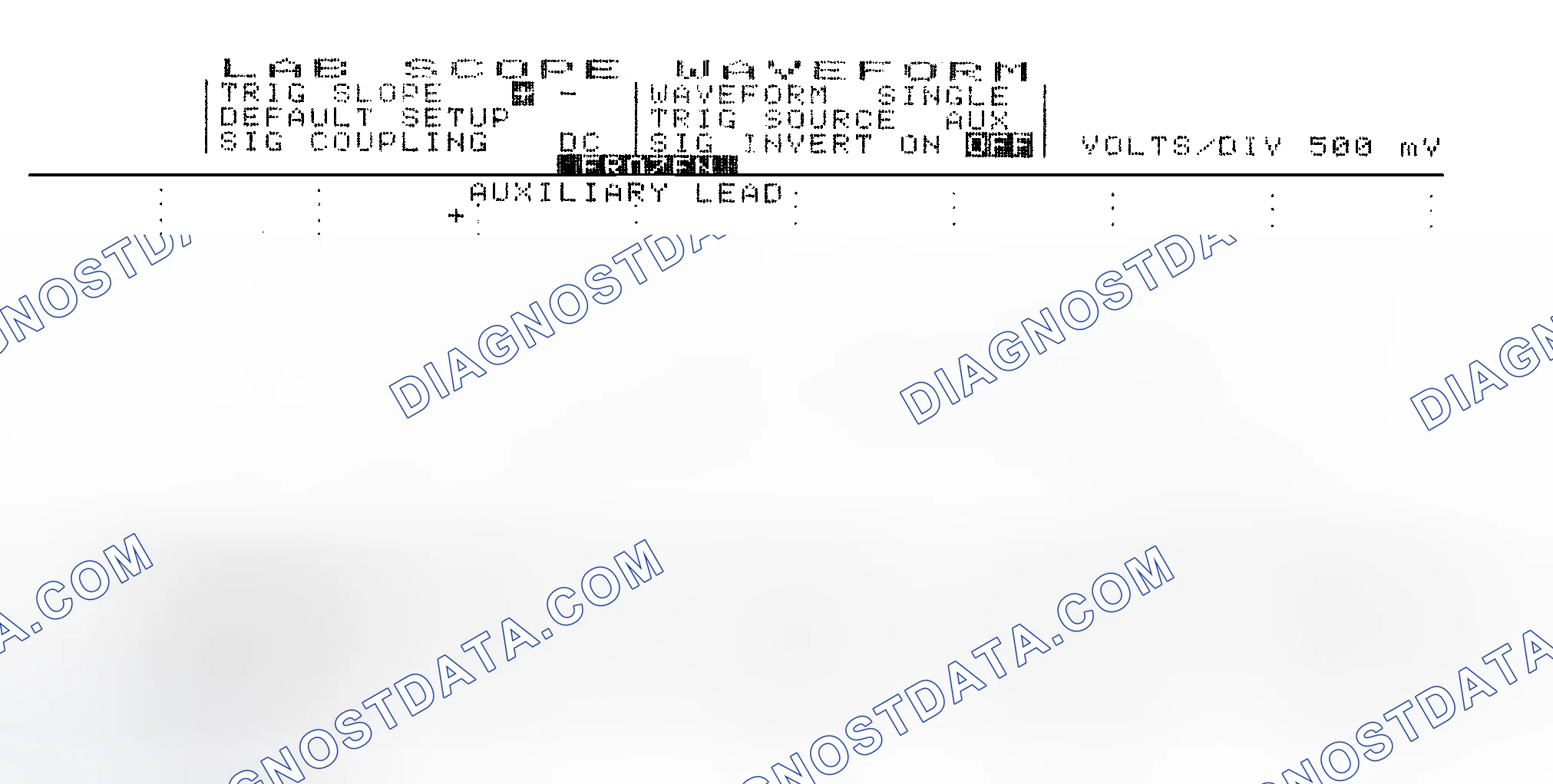 Scheme 14: Single Injector w/Excessive Current Flow - Current Pattern