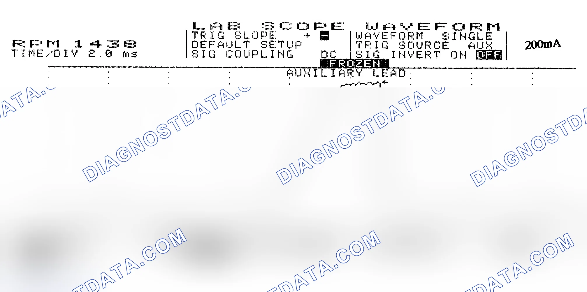 Scheme 15: Single Injector w/Normal Current Flow - Current Pattern