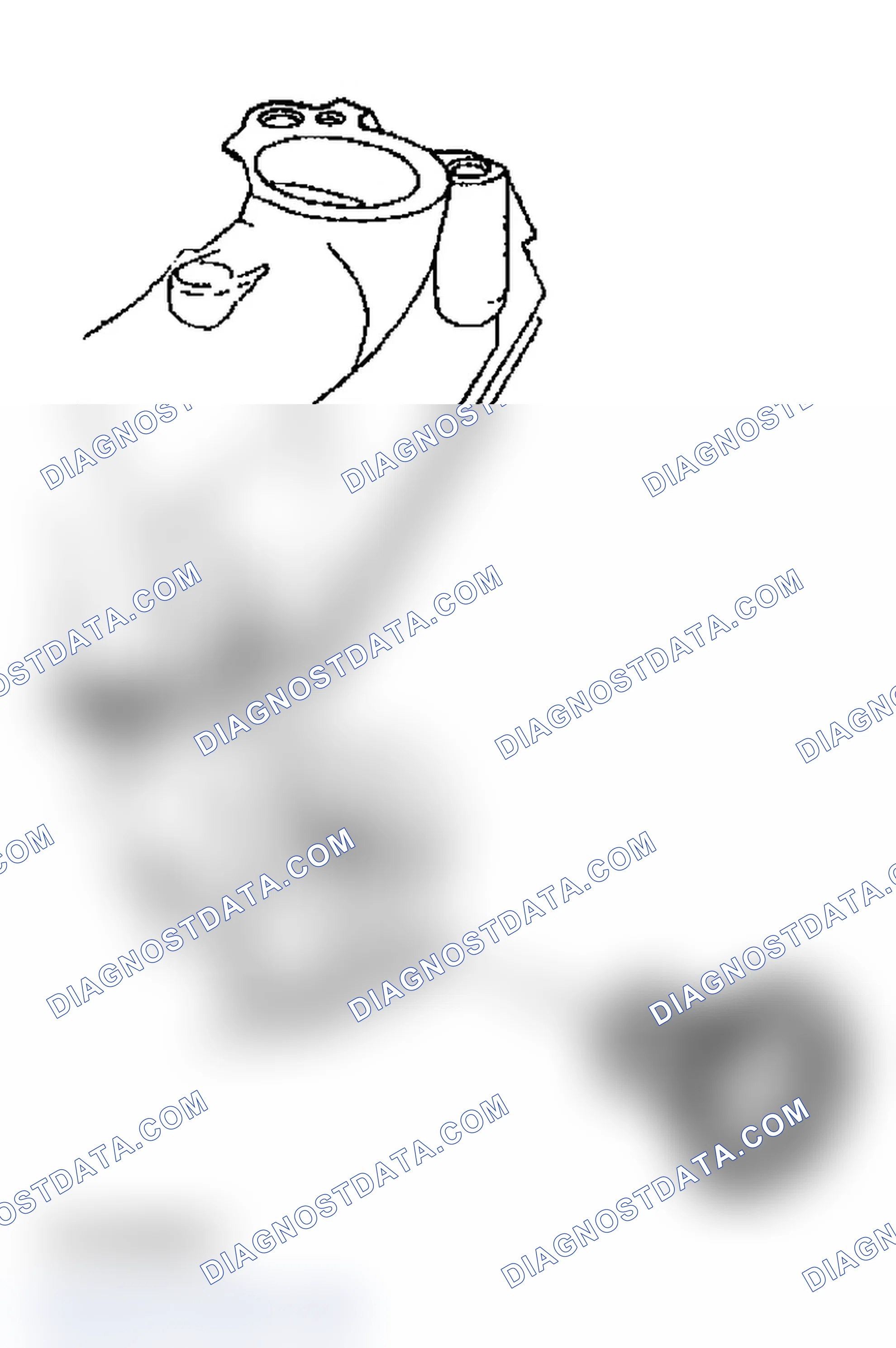 Scheme 452: Water Outlet and Thermostat Installation