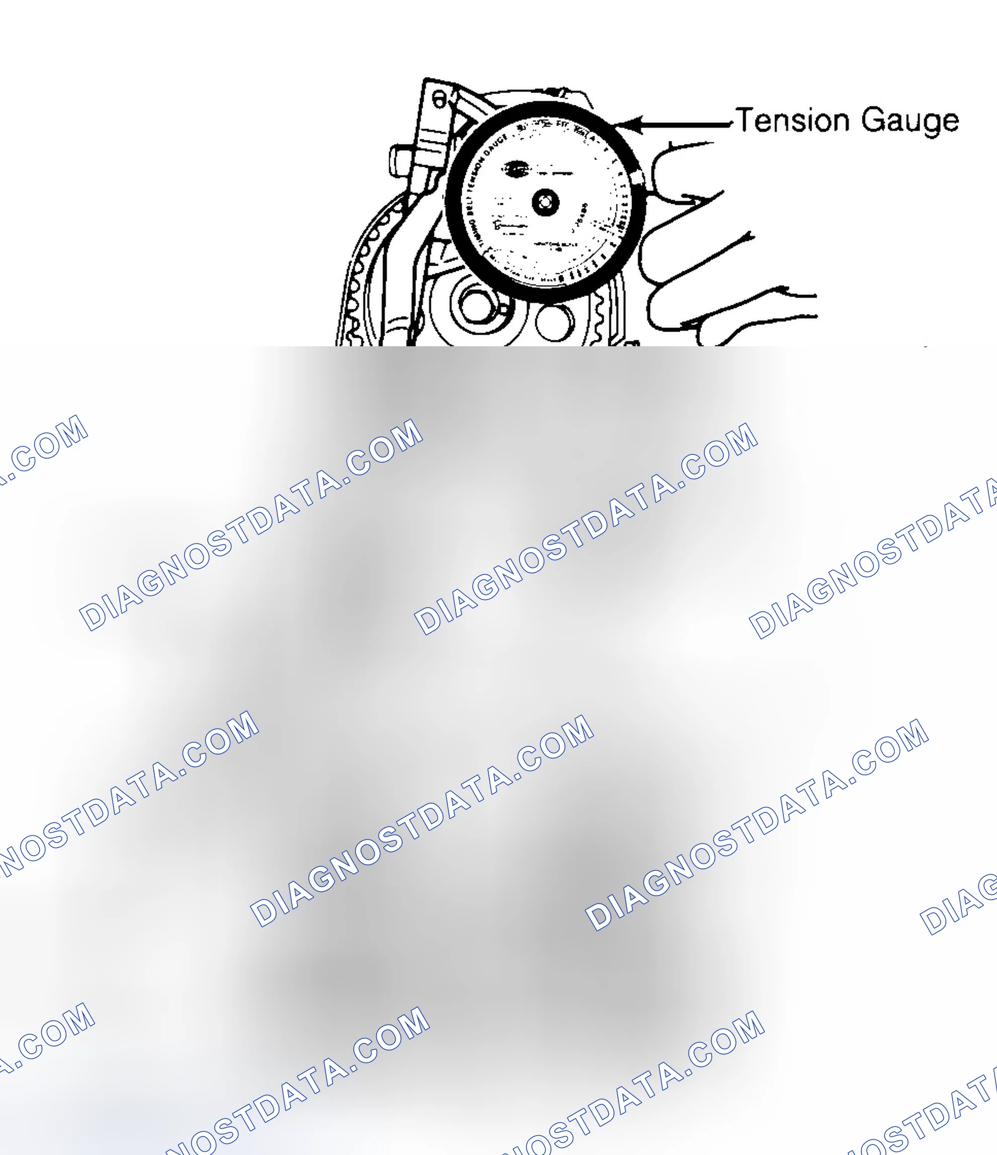 Scheme 3: Adjusting Typical Timing Belt Tension
