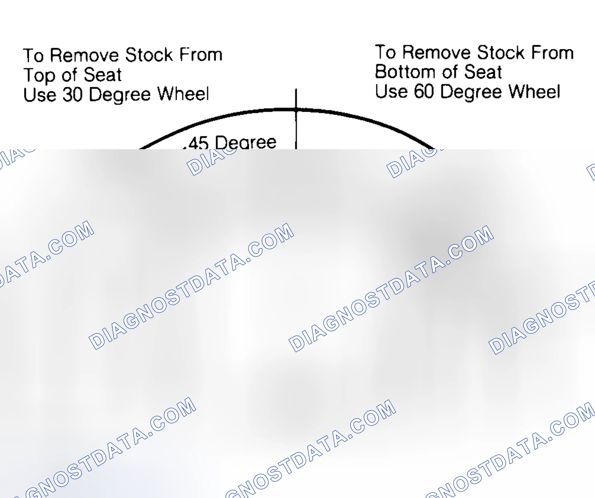 Scheme 19: Adjusting Valve Seat Width